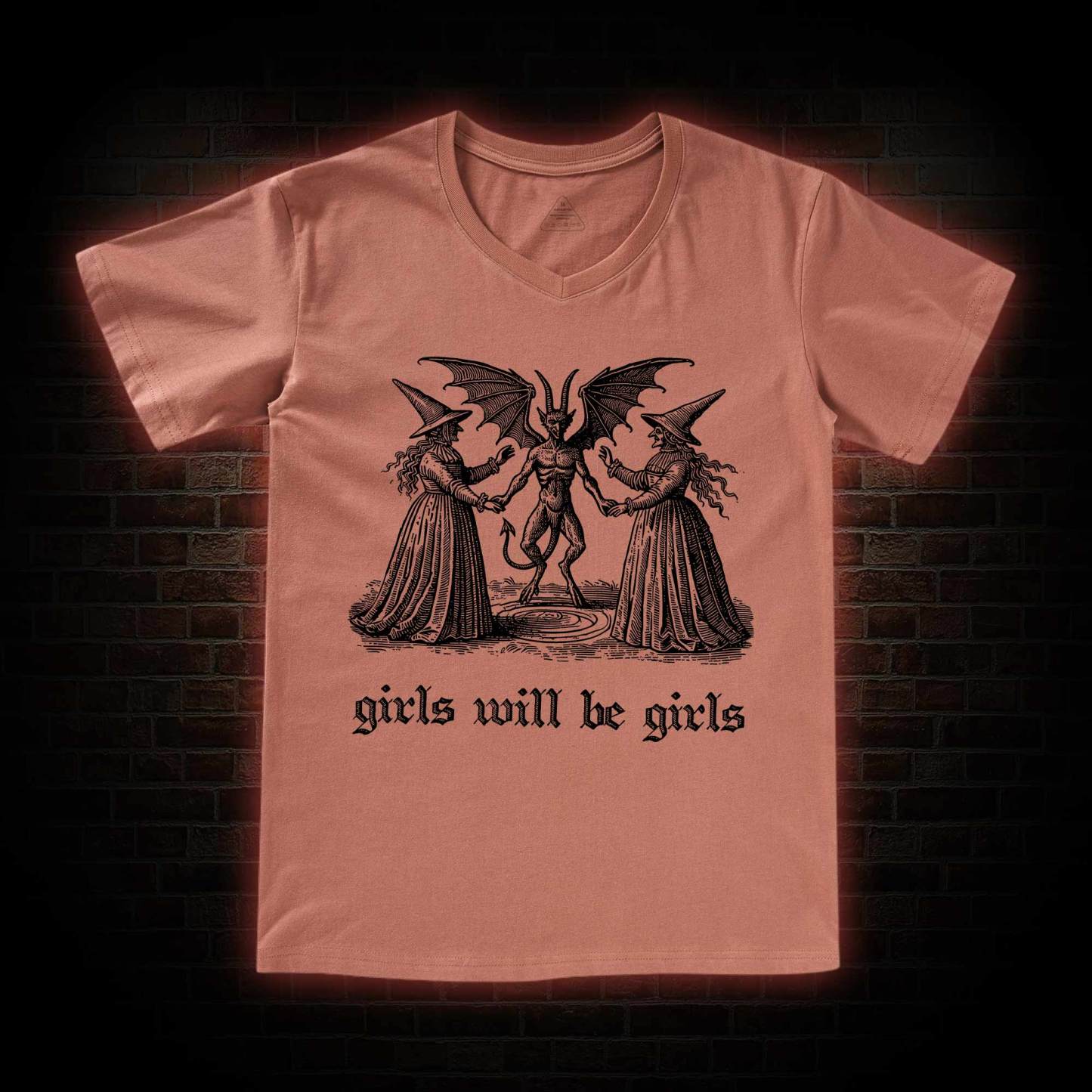 Girls Will Be Girls I V-Neck Classic T-Shirt