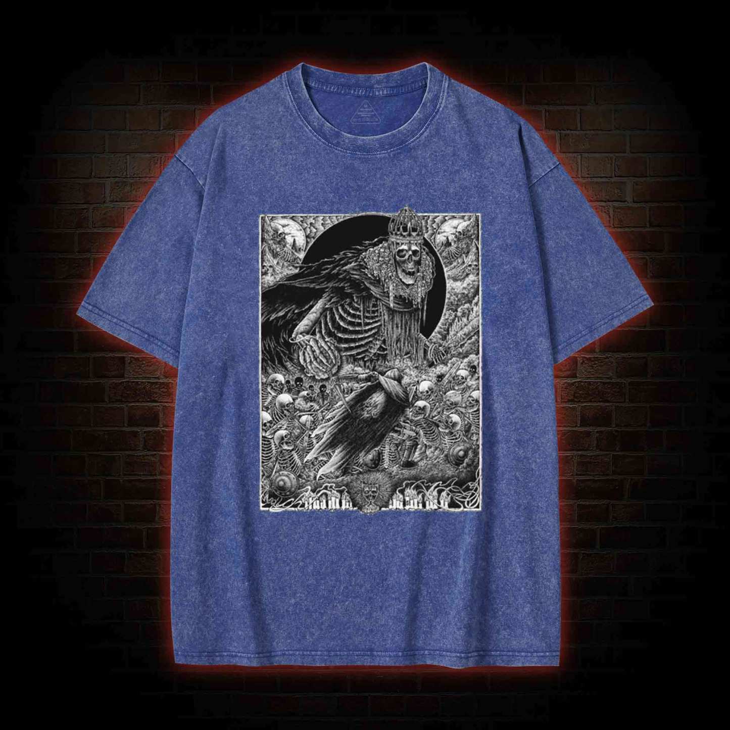 Into Darkness Washed T-shirt