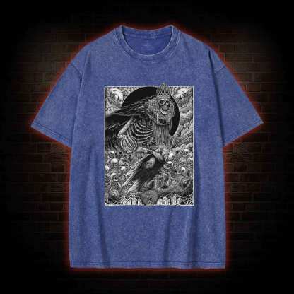 Into Darkness Washed T-shirt