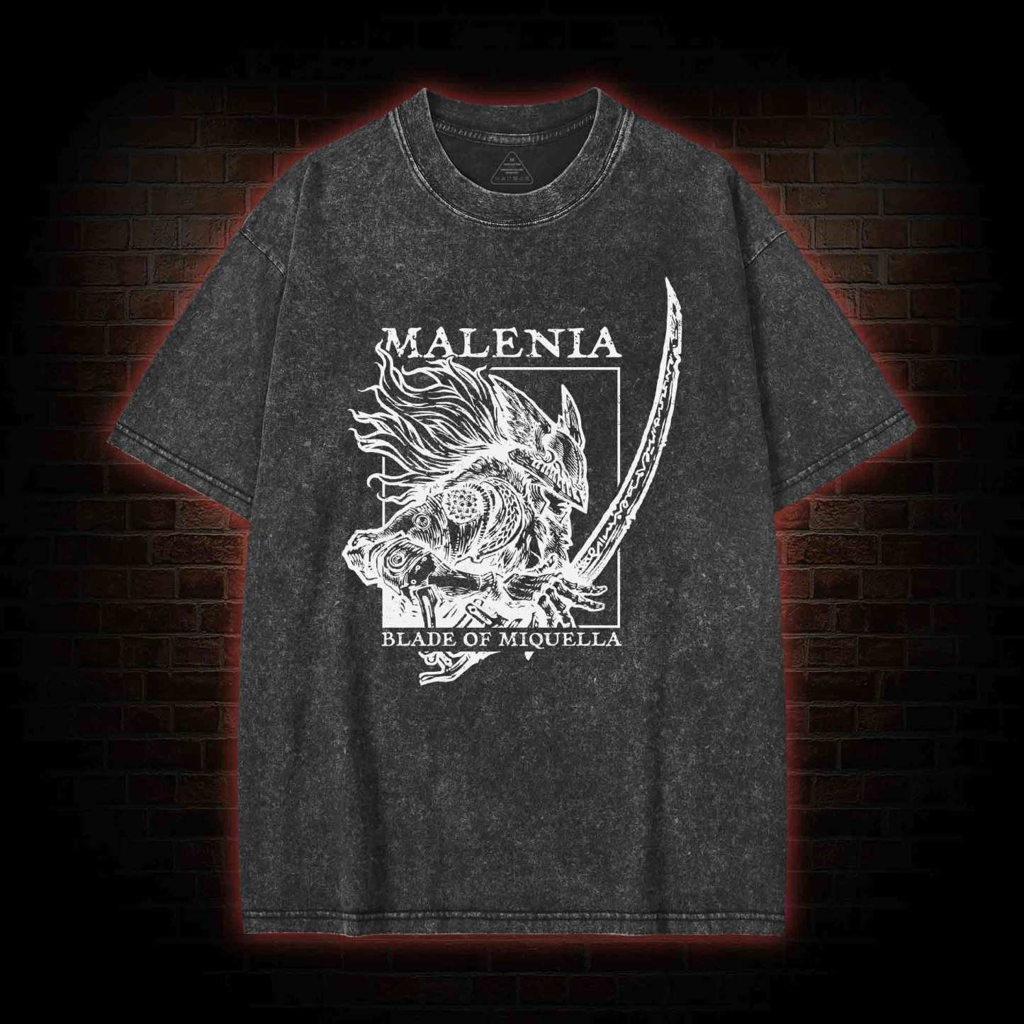 I Have Never Known Defeat Washed T-shirt