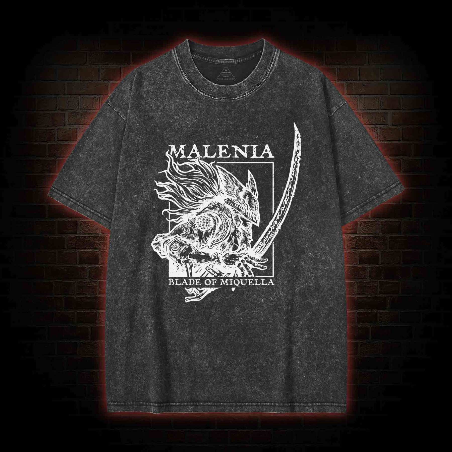 I Have Never Known Defeat Washed T-shirt