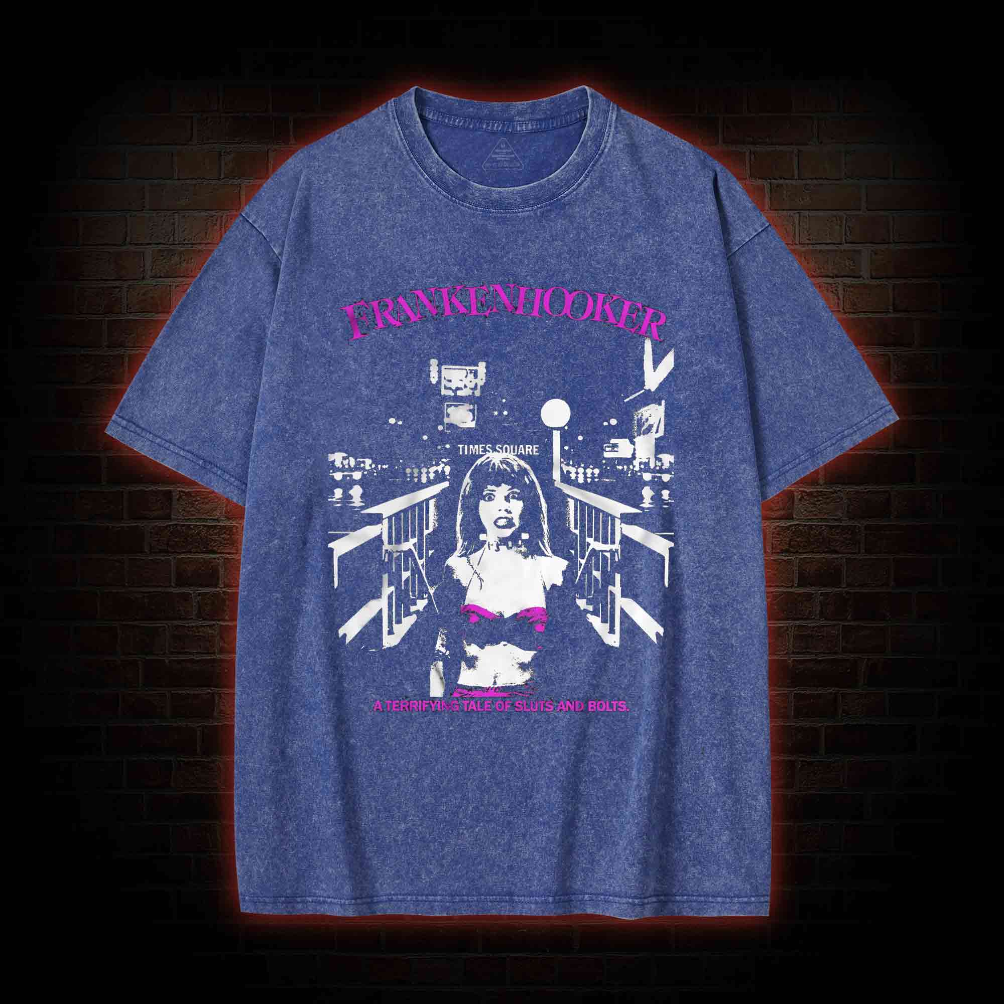 A Terrifying Tale Of Sluts And Bolts Washed T-shirt