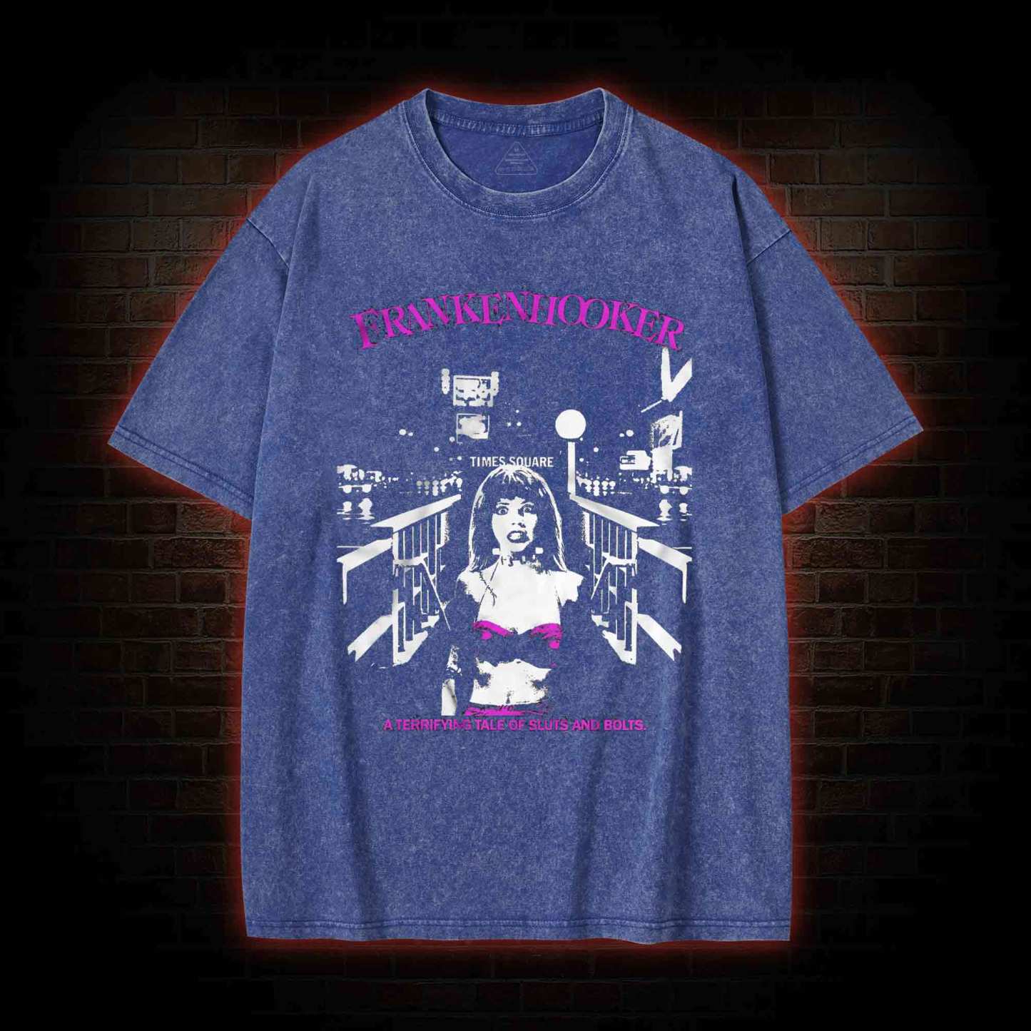 A Terrifying Tale Of Sluts And Bolts Washed T-shirt