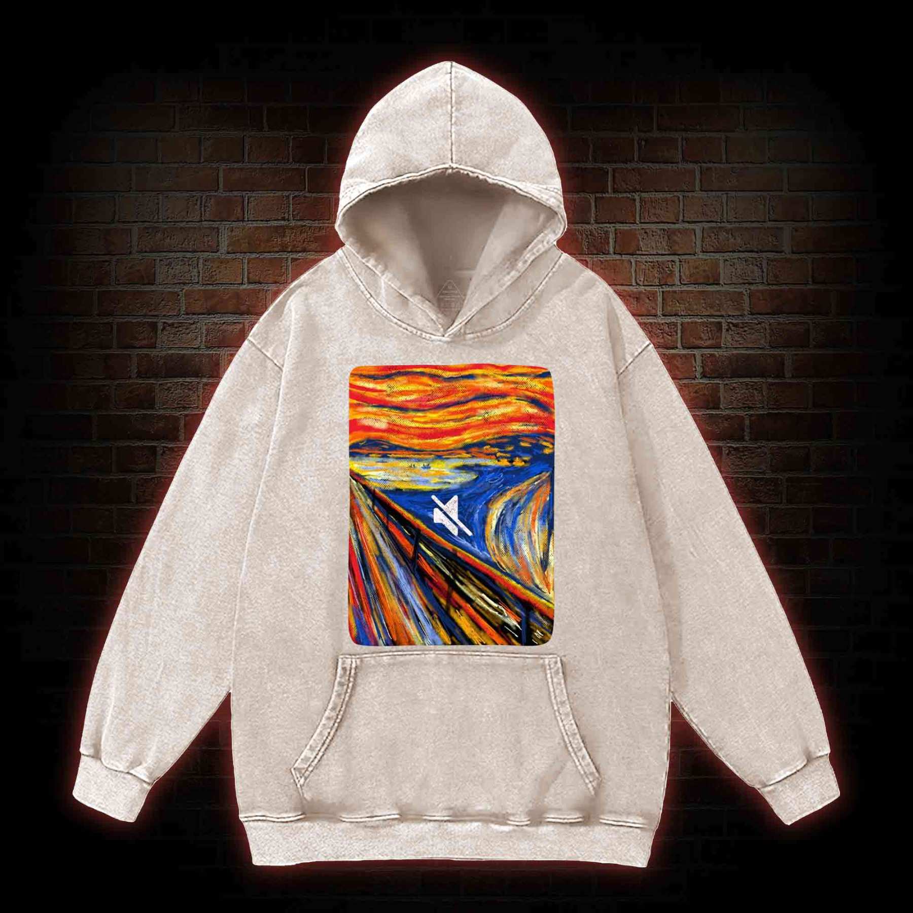 Silence Washed Hoodie