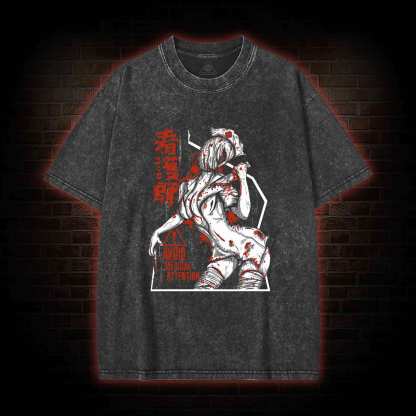 Avoid Medical Attention Washed T-shirt