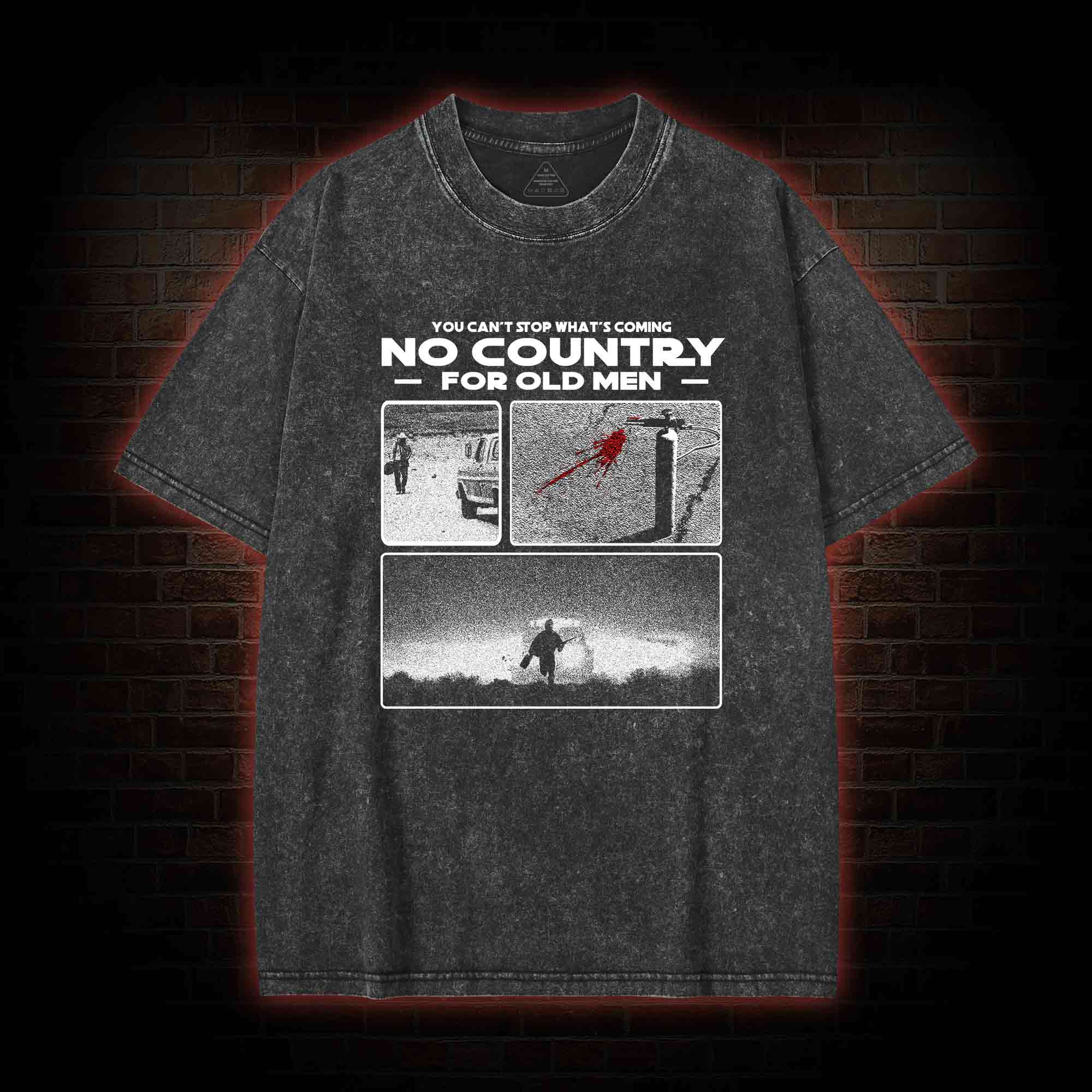 You Can't Stop What's Coming Washed T-shirt