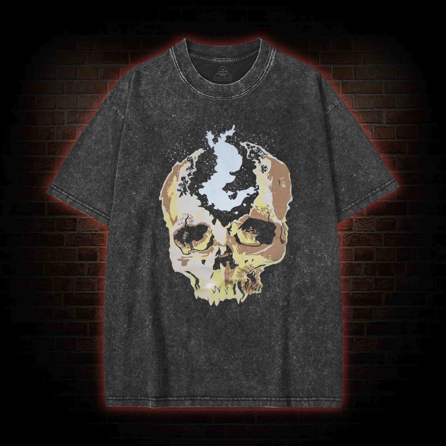 Skull of a Madman Washed T-shirt