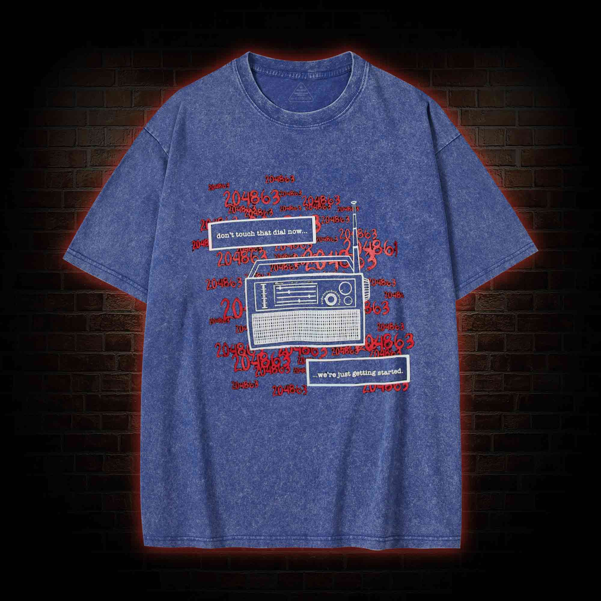 Radio Washed T-shirt