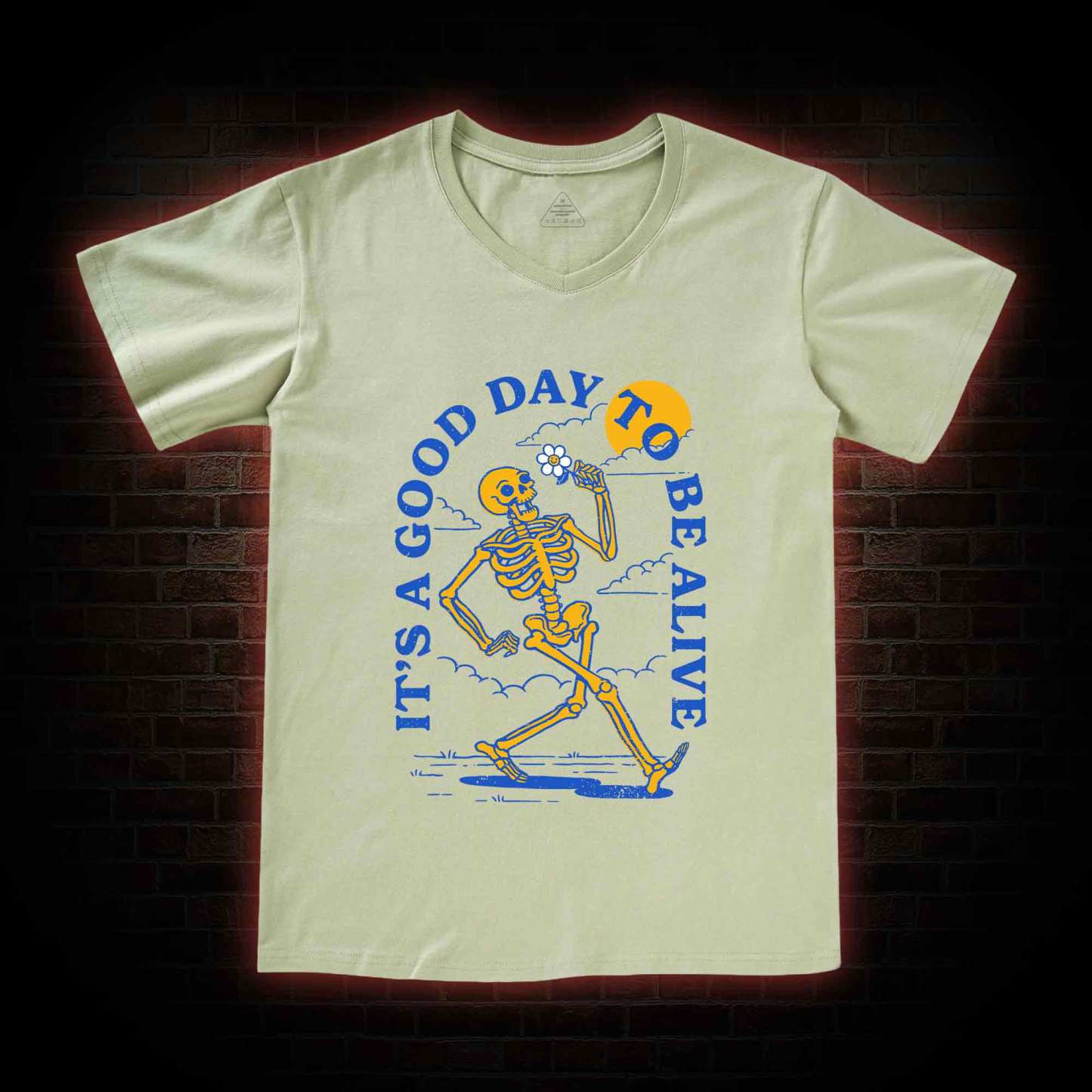 It's A Good Day To Be Alive V-Neck Classic T-Shirt