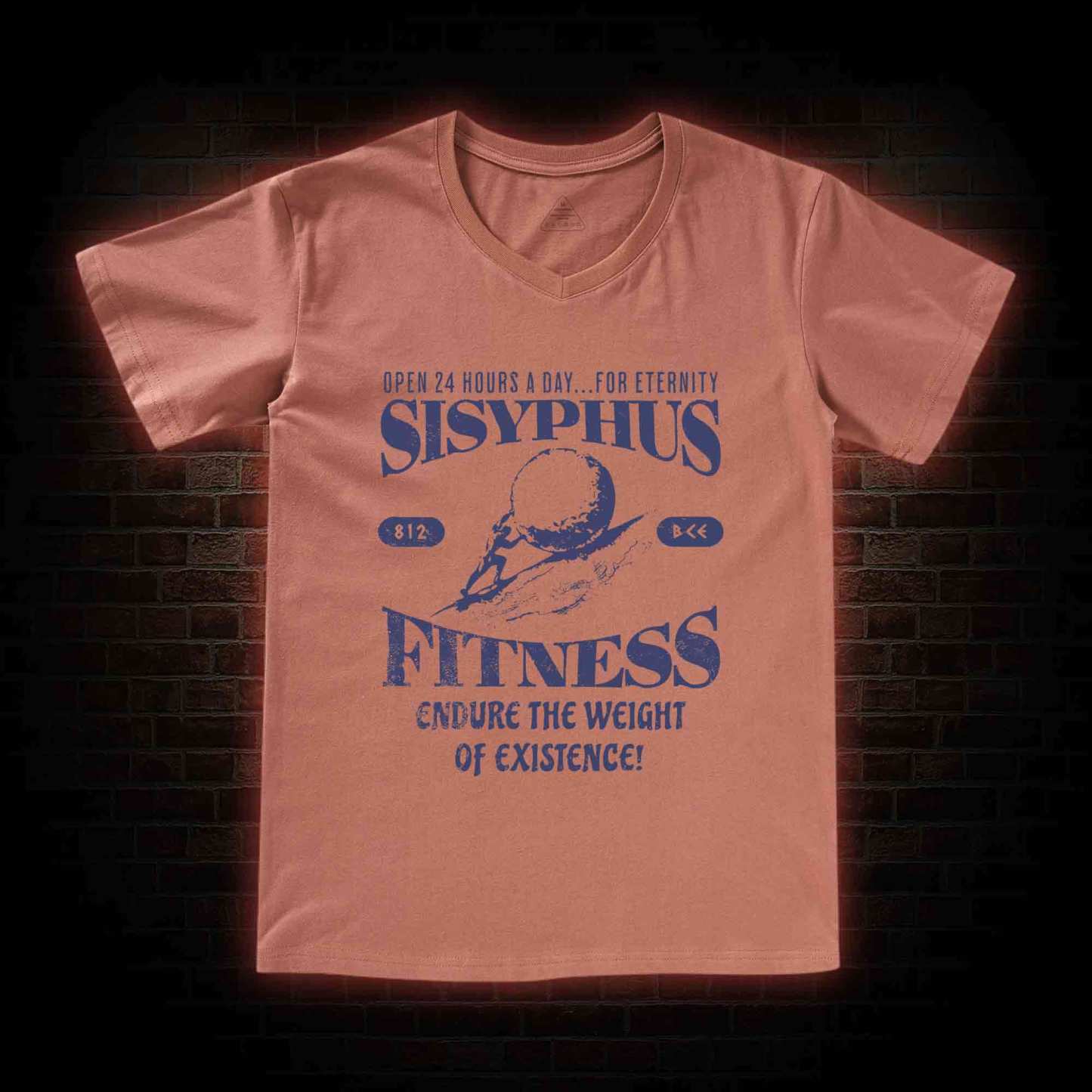 Sisyphus Fitness V-Neck Classic T-Shirt
