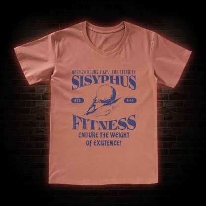 Sisyphus Fitness V-Neck Classic T-Shirt