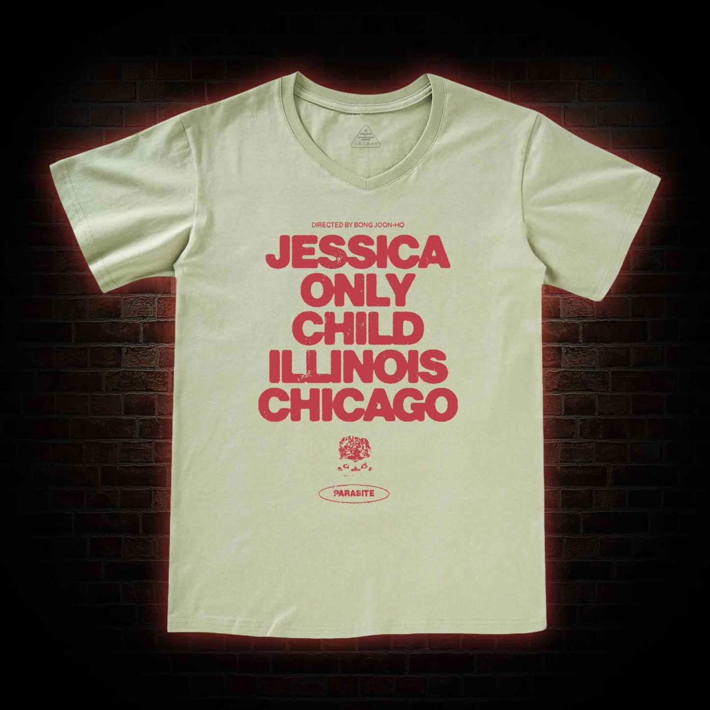 Jessica Only Child V-Neck Classic T-Shirt