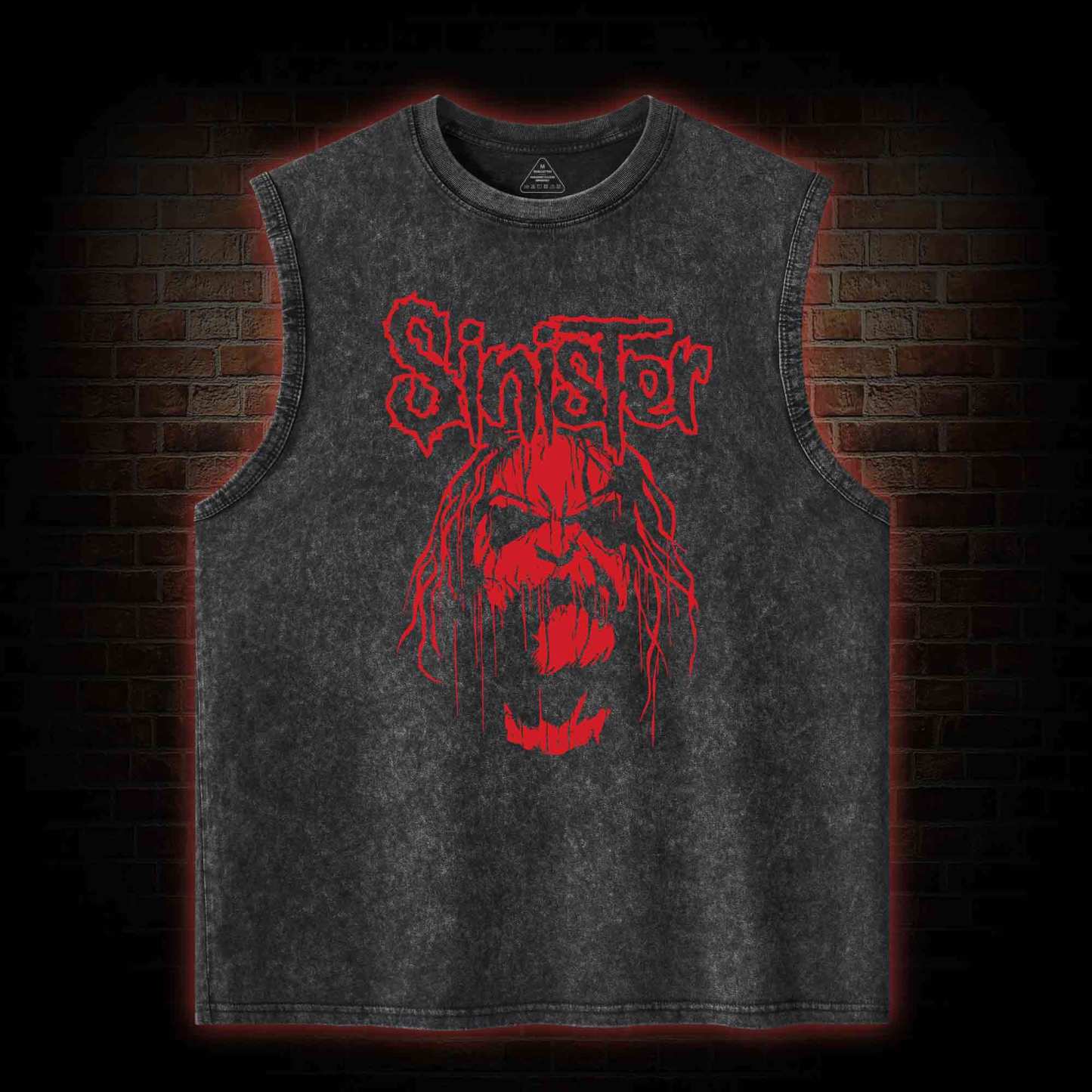 Pyschosinner Washed Tank Top