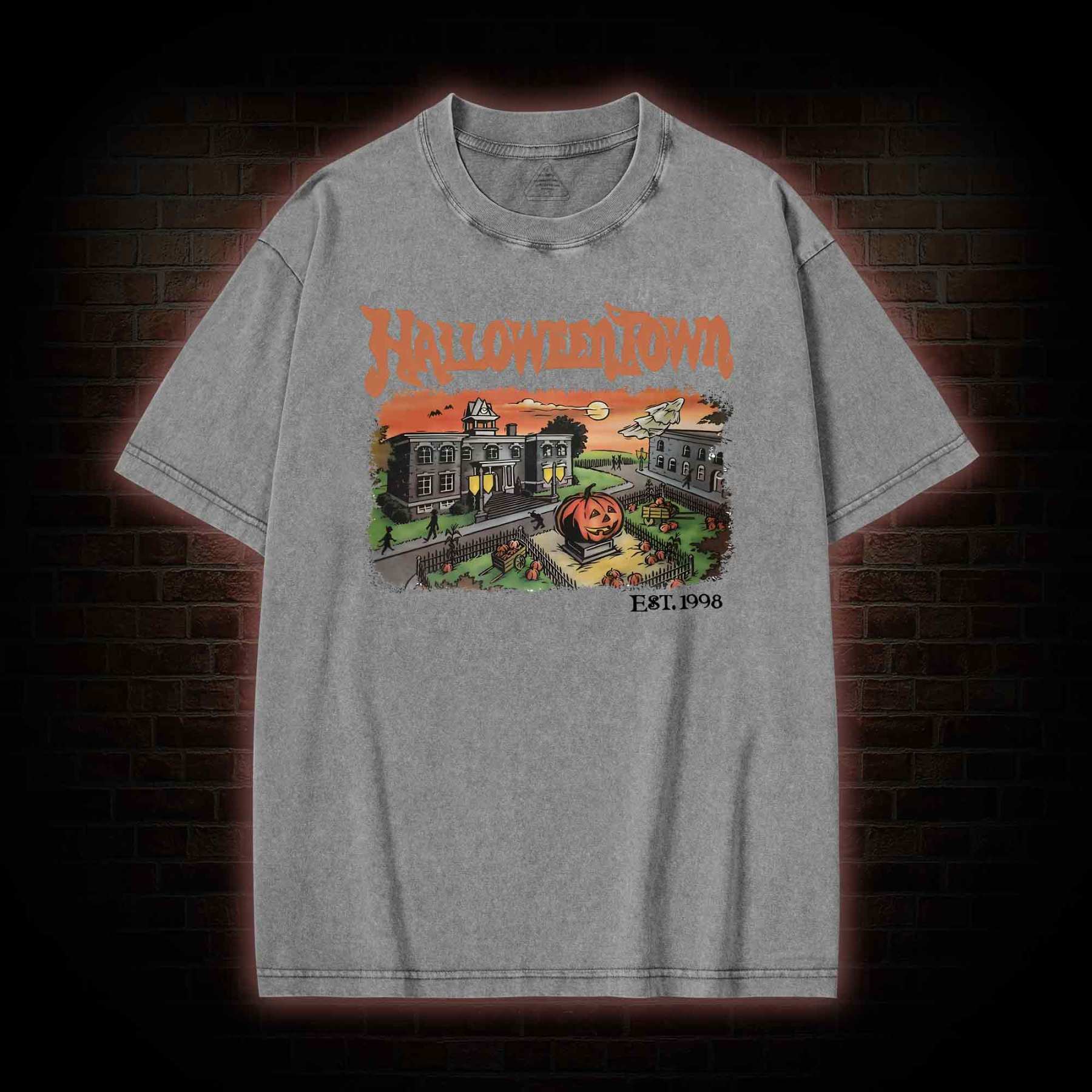Halloween Town Washed T-shirt