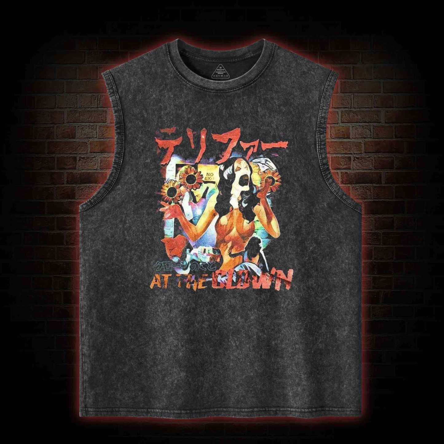 The Clown Slasher Washed Tank Top