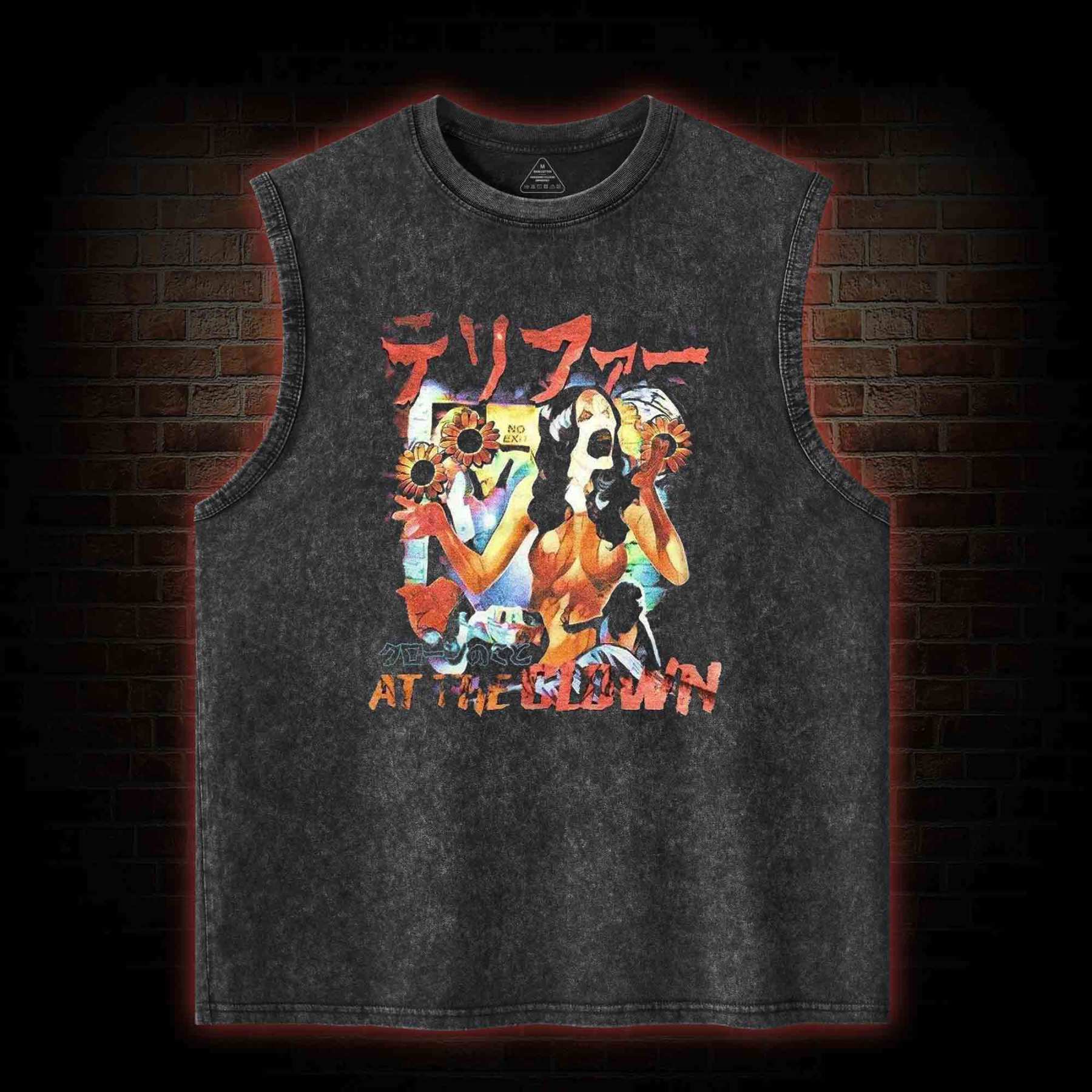 The Clown Slasher Washed Tank Top