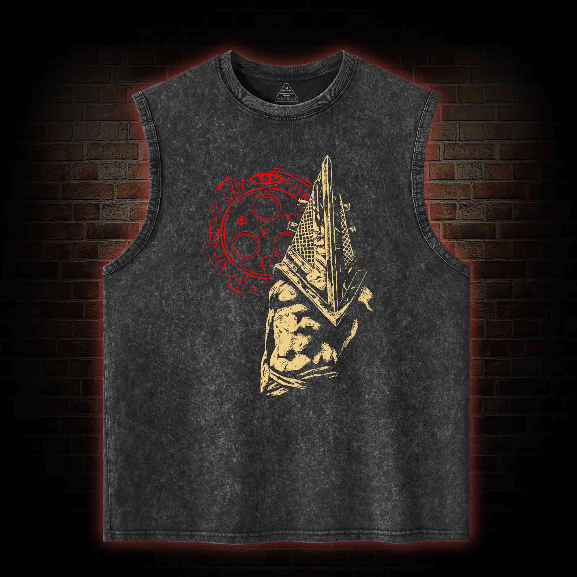 Pointy Man Washed Tank Top