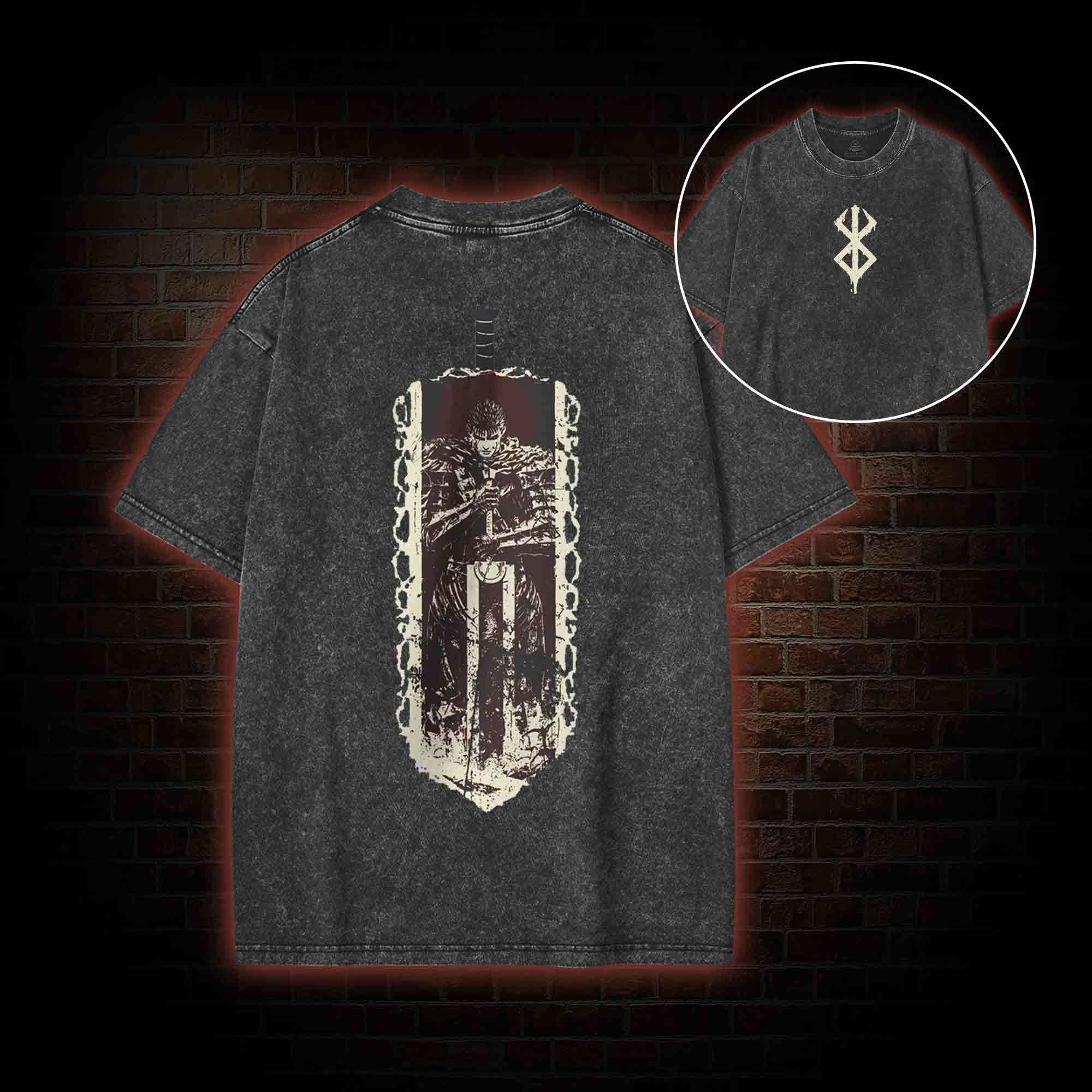 Hate is a Place Washed T-shirt