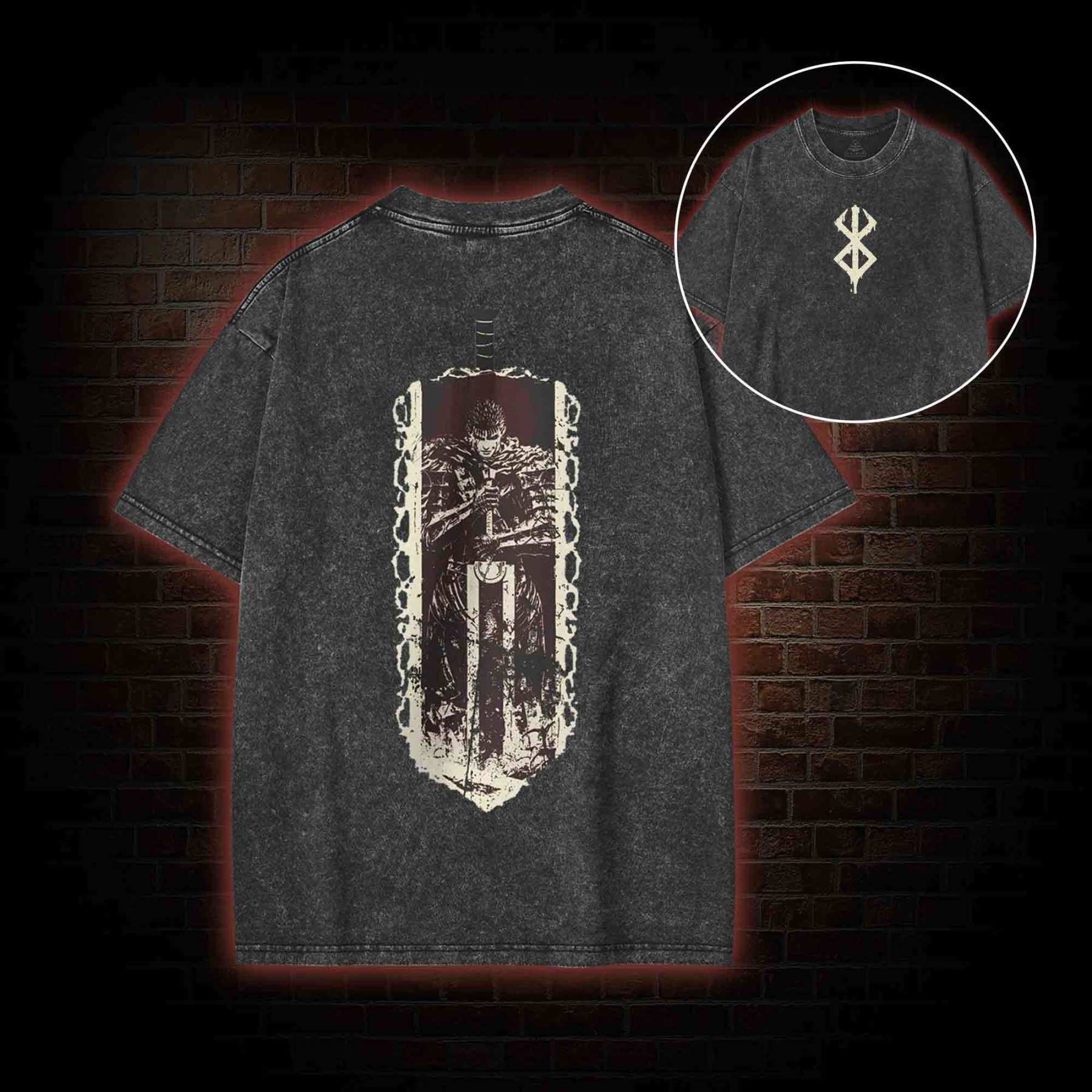 Hate is a Place Washed T-shirt