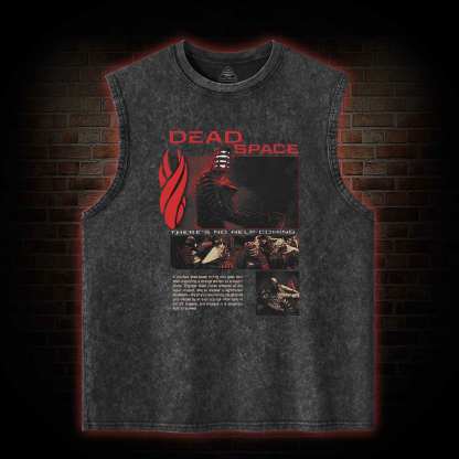 There's No Help Coming Washed Tank Top