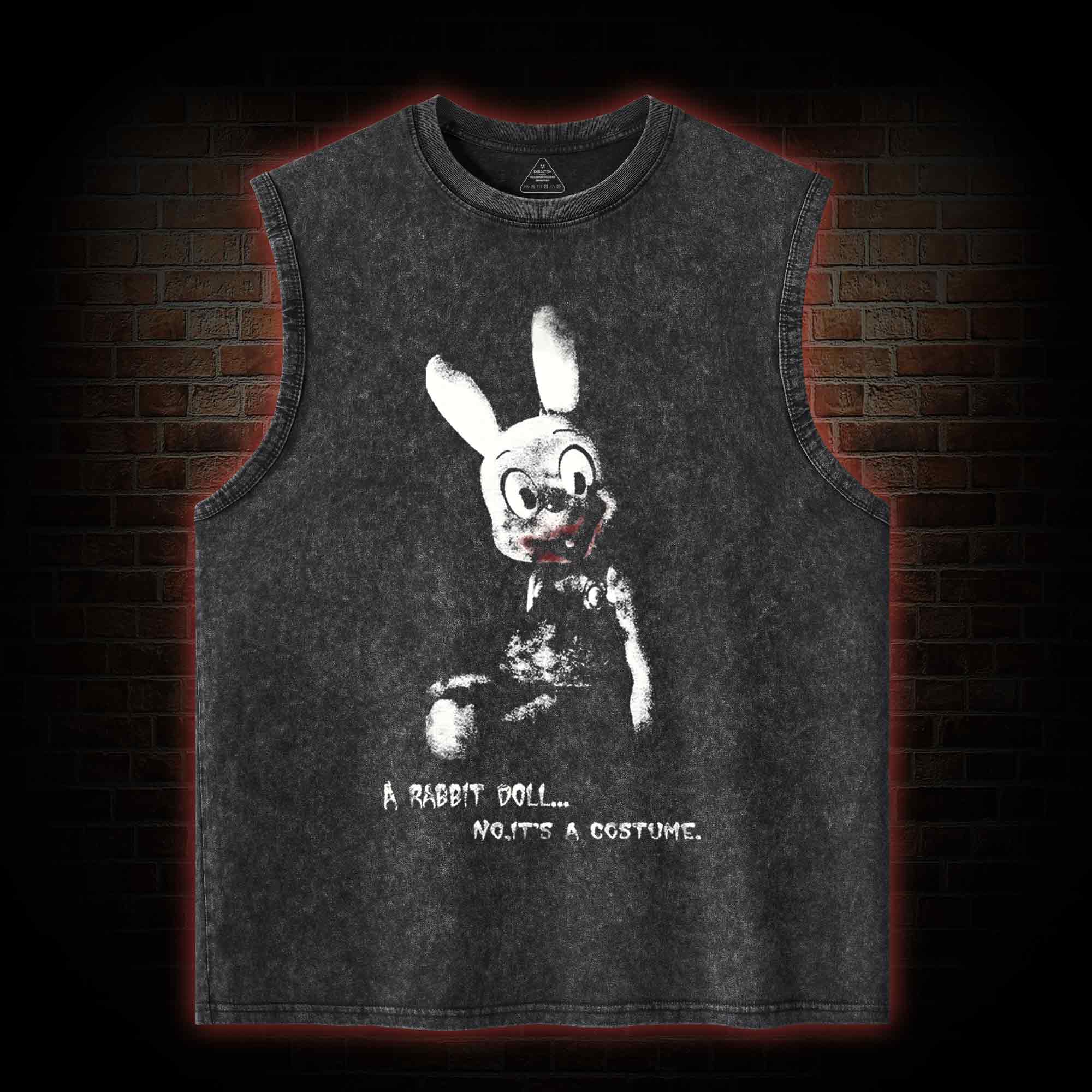 No It's a Costume Washed Tank Top