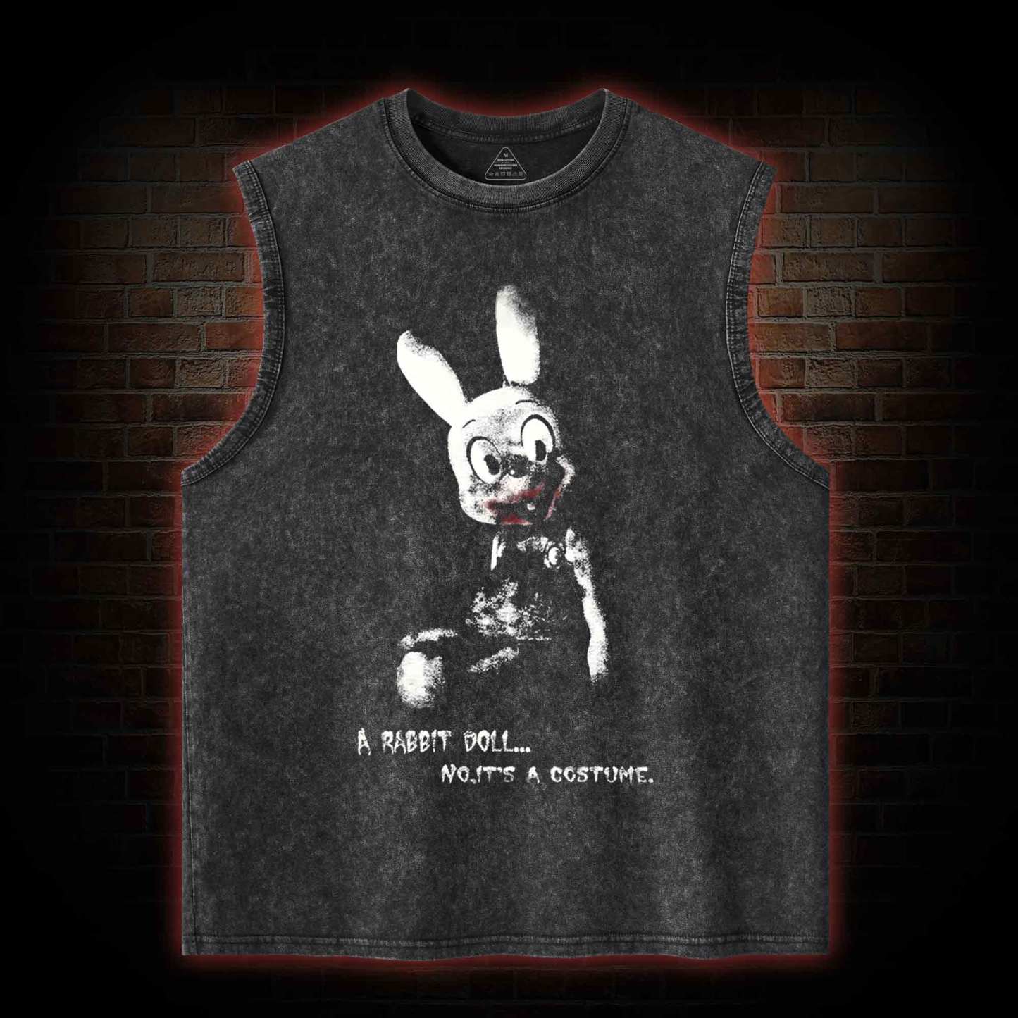 No It's a Costume Washed Tank Top