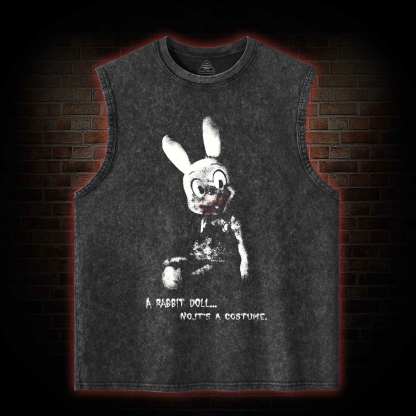 No It's a Costume Washed Tank Top