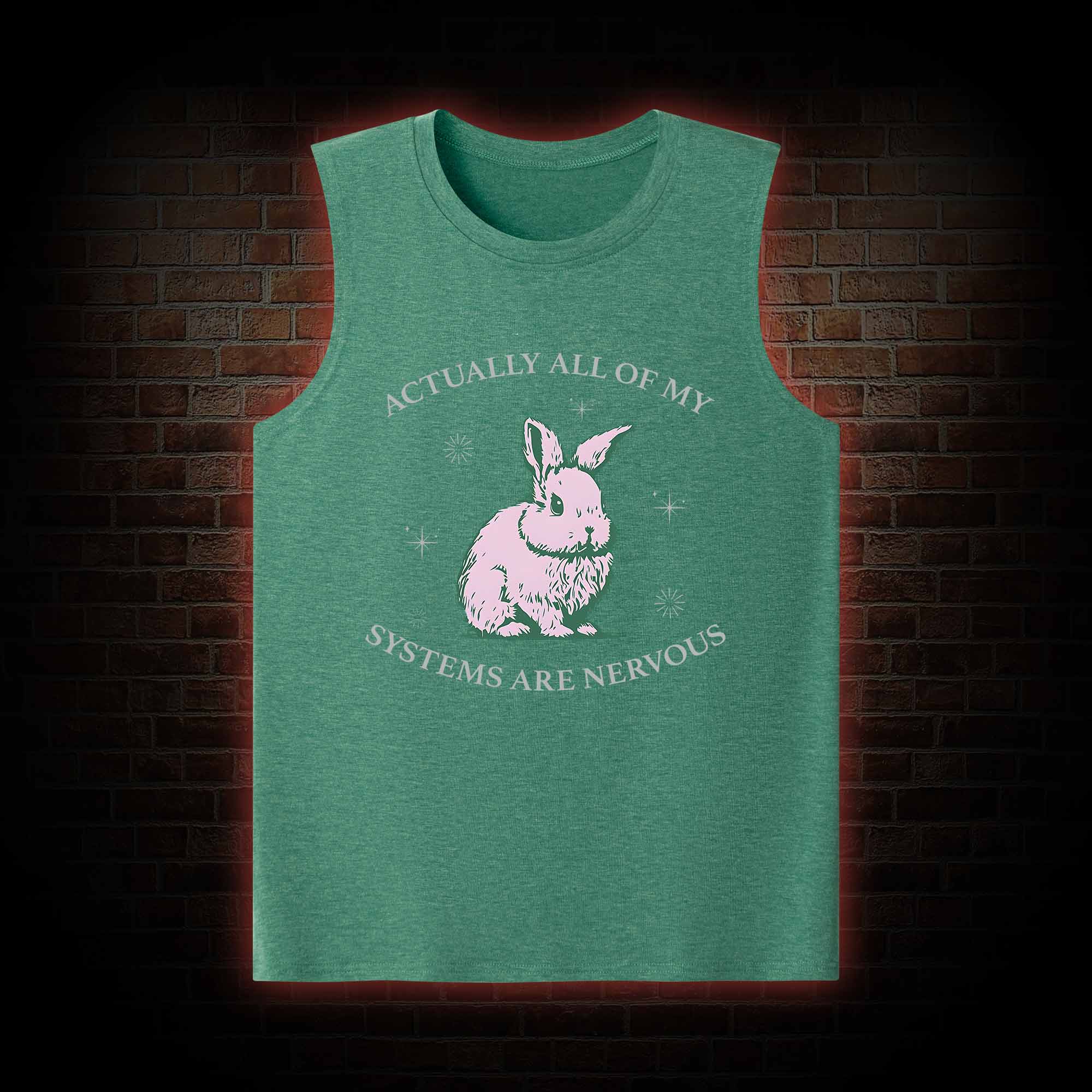 Actually All Of My Systems Are Nervous Tank Top