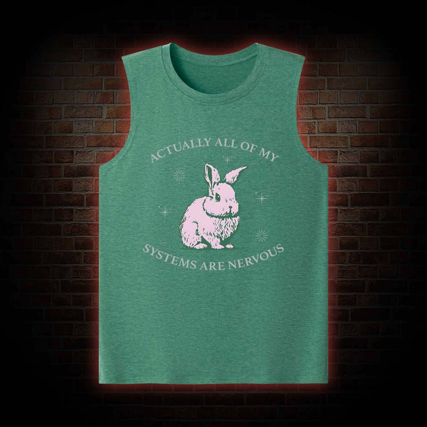 Actually All Of My Systems Are Nervous Tank Top