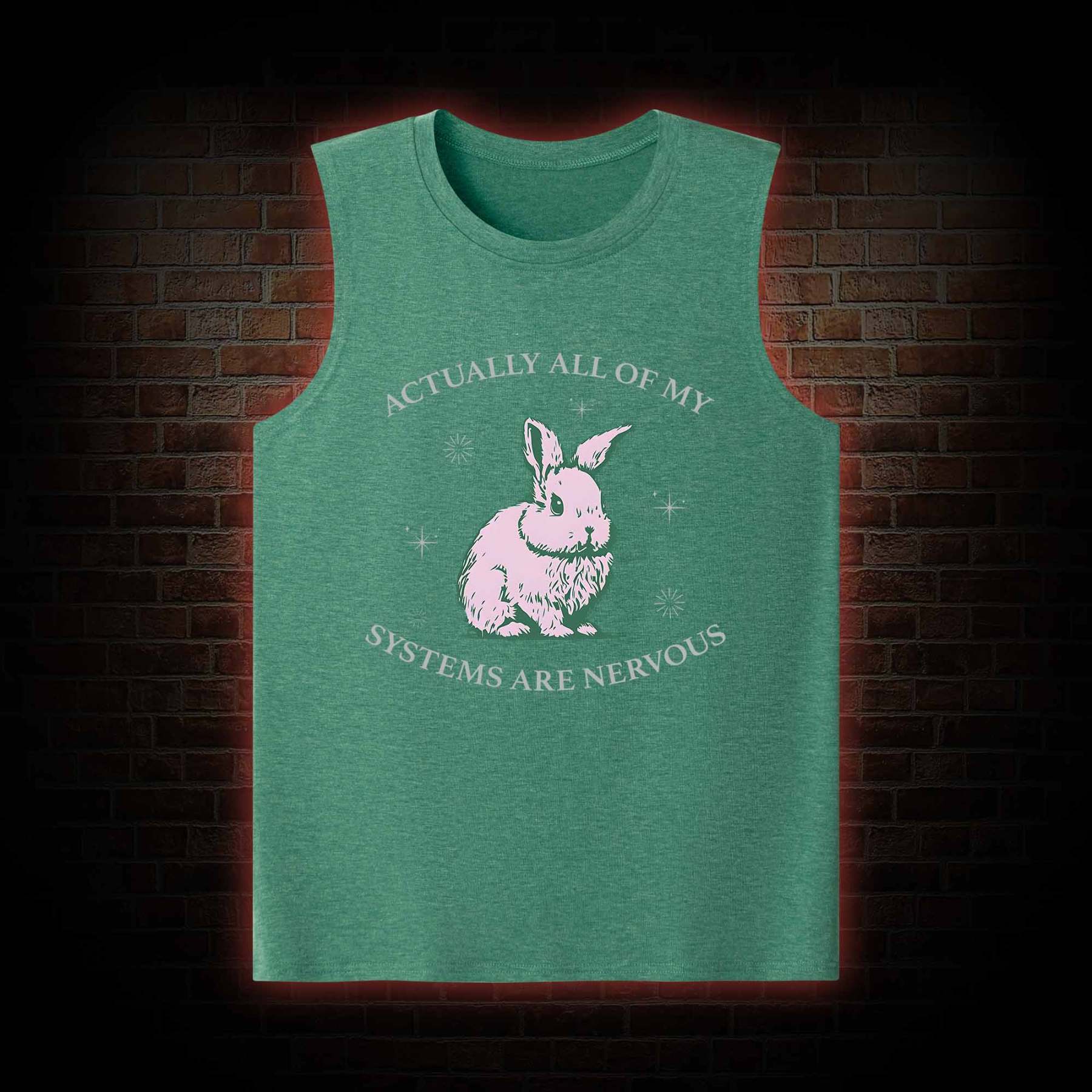 Actually All Of My Systems Are Nervous Tank Top