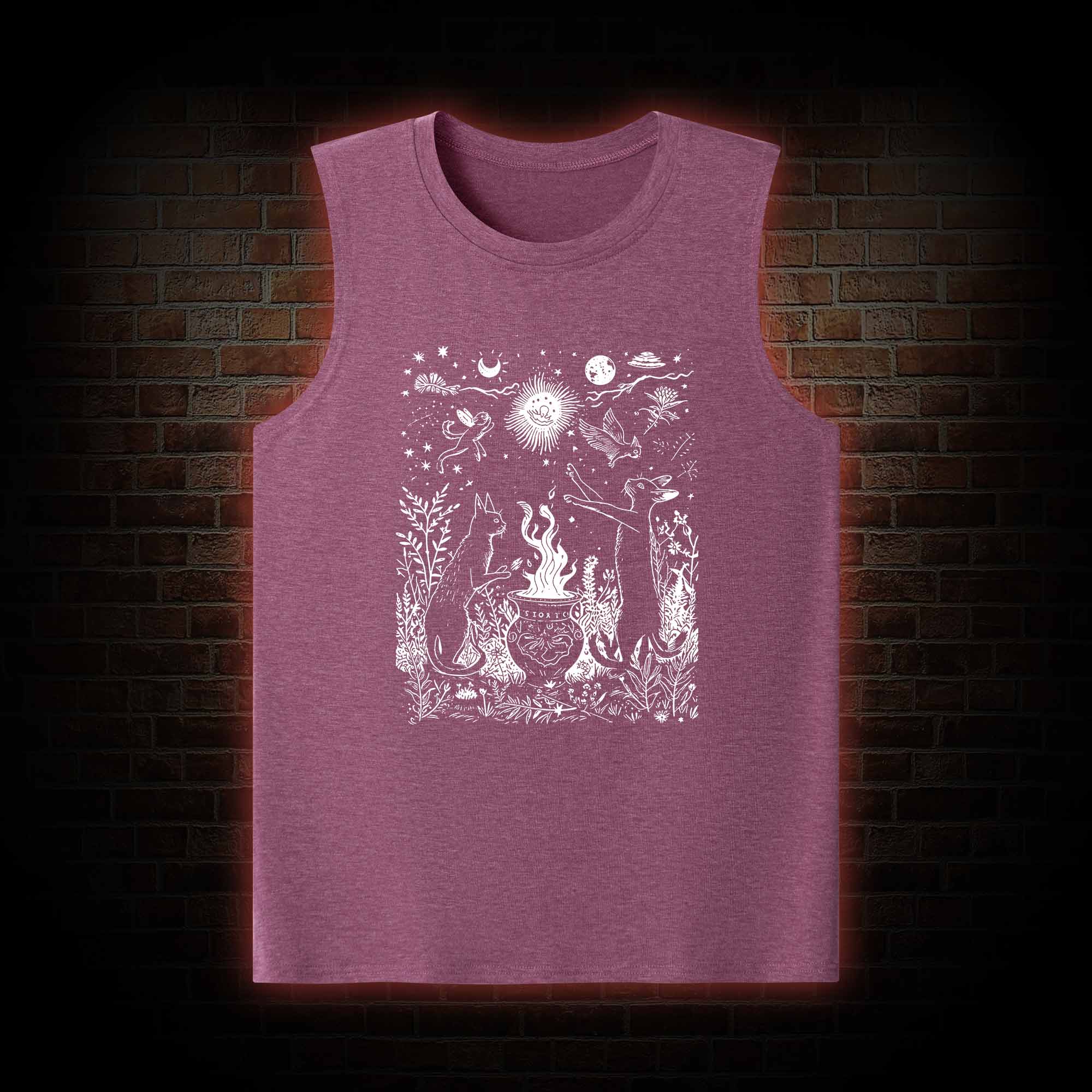  Celestial Cat Tank Top