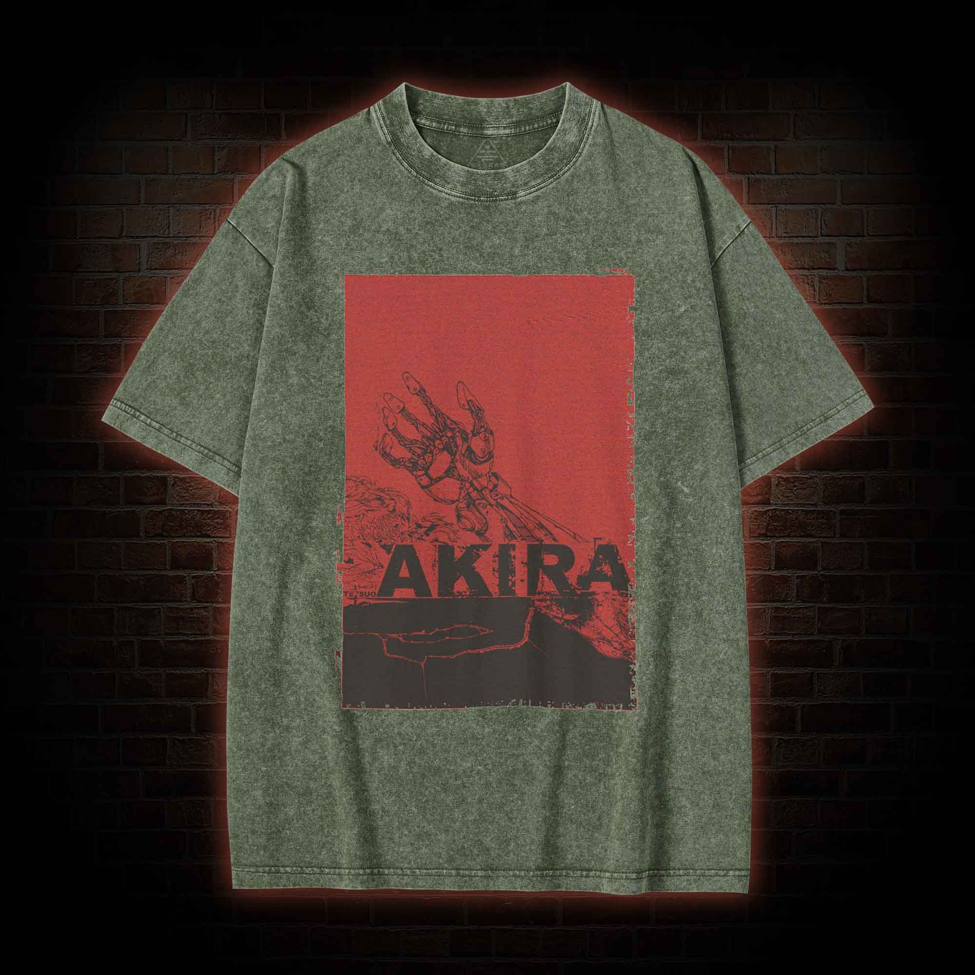 Akira Tetsuo Washed T-shirt