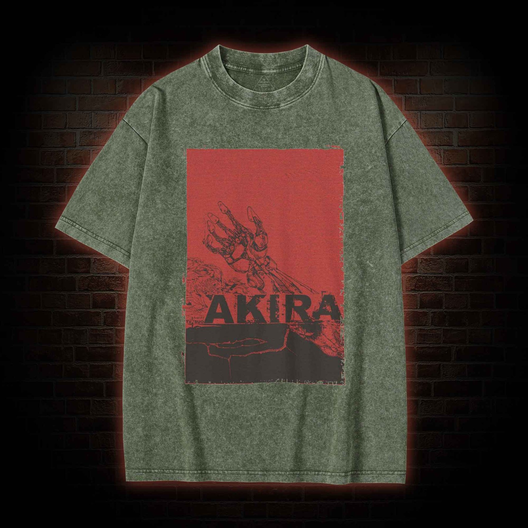 Akira Tetsuo Washed T-shirt