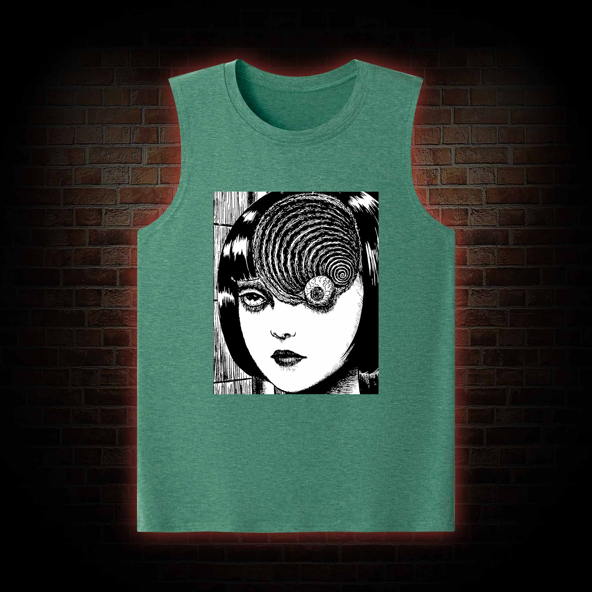 Horror Eyeball Tank Top
