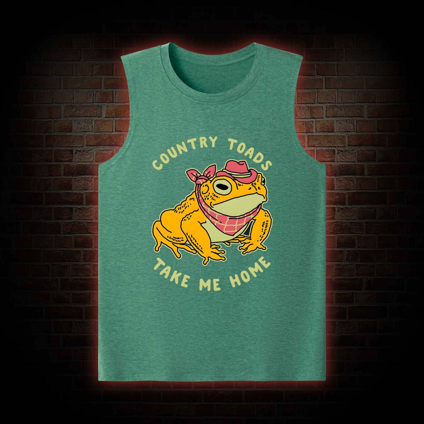 Country Toads Take Me Home Tank Top