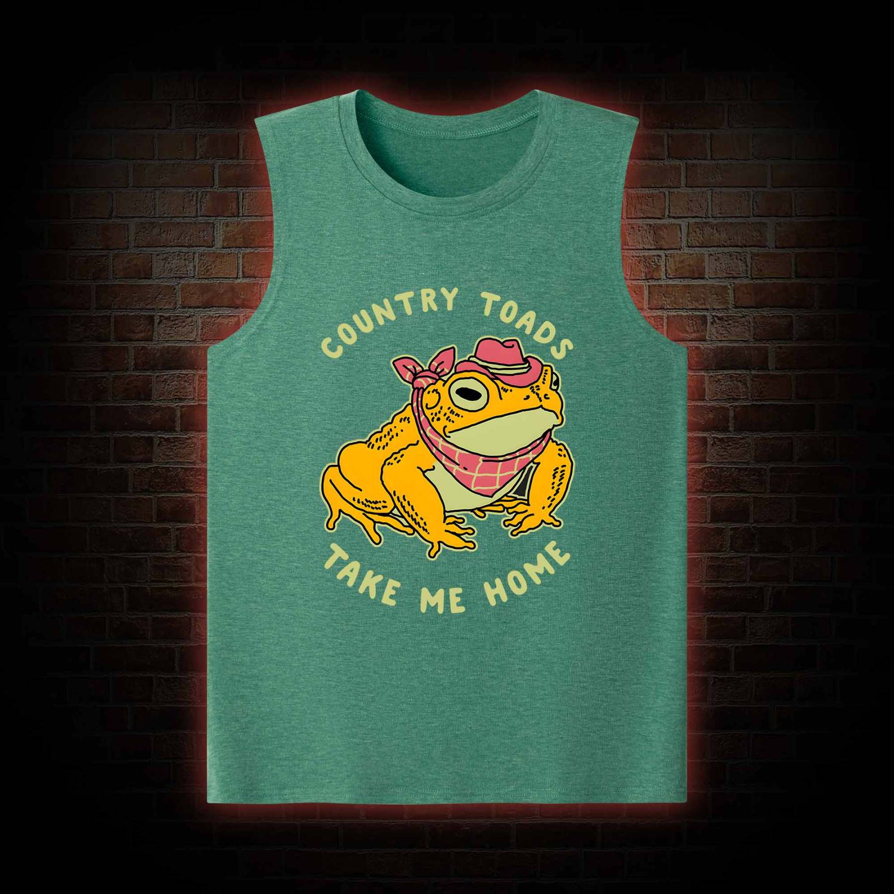 Country Toads Take Me Home Tank Top