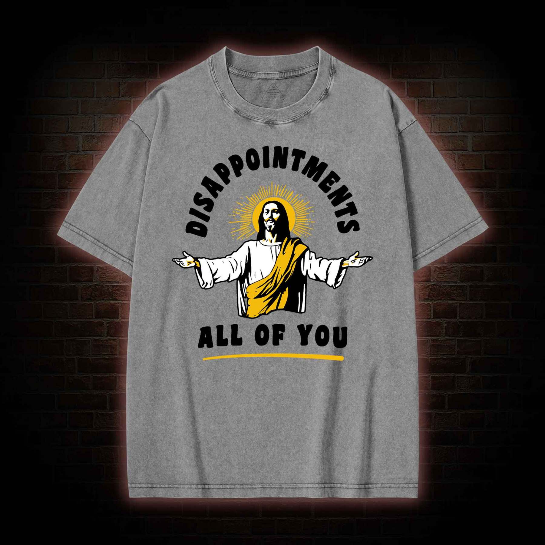 Disappointments All Of You Washed T-shirt