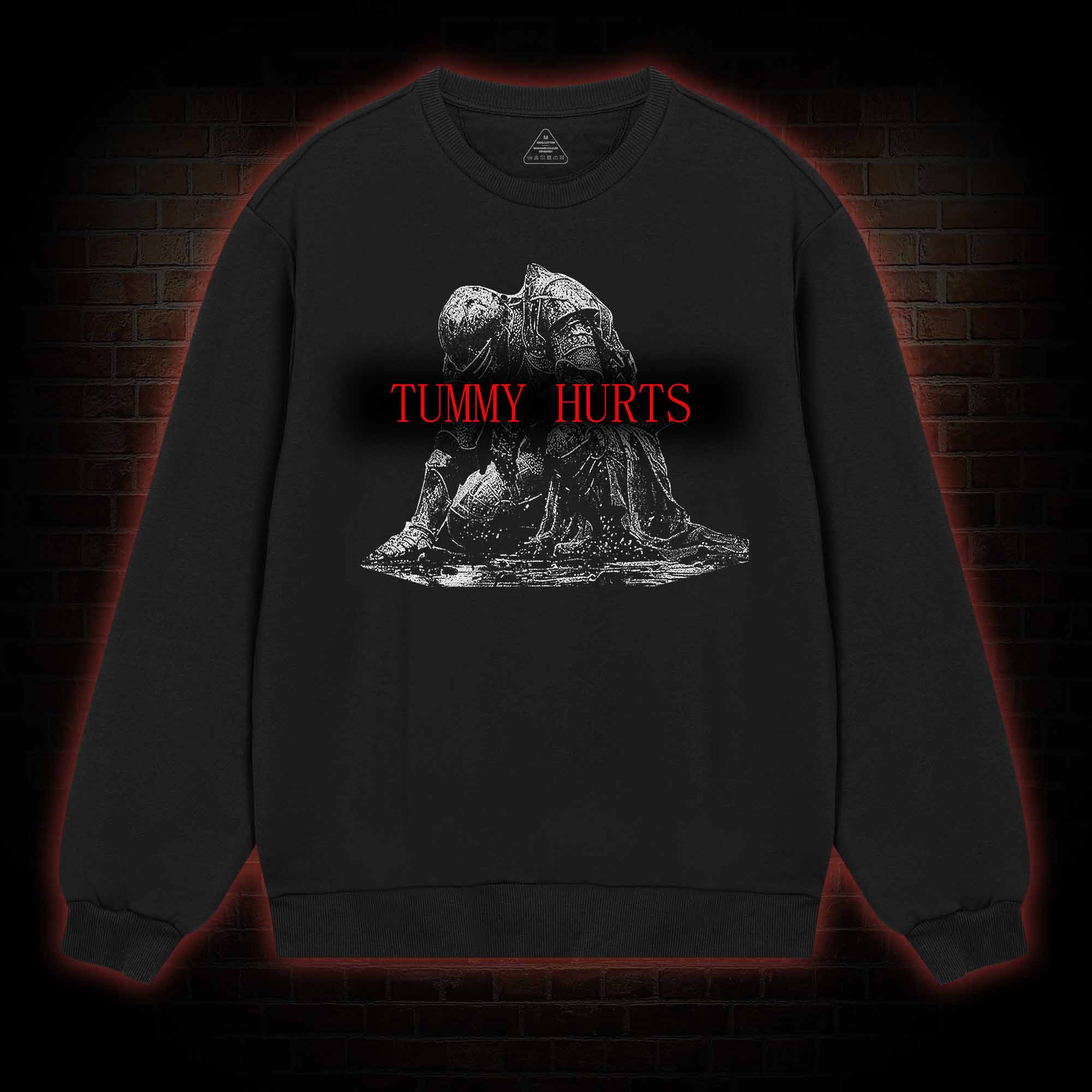 Retro Tummy Hurts Sweatshirt