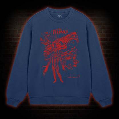 Retro The Thing Horror Sweatshirt