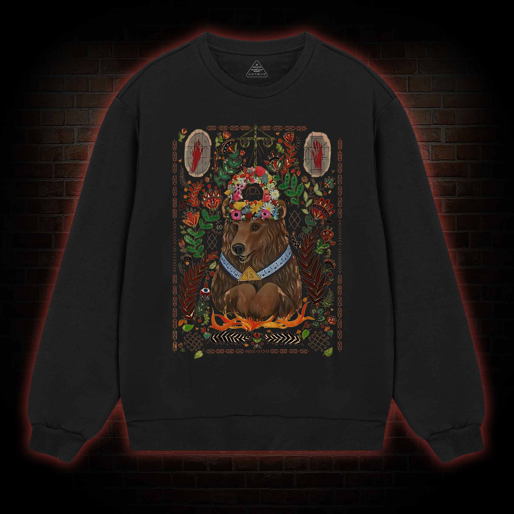 We View Life as a Circle Sweatshirt