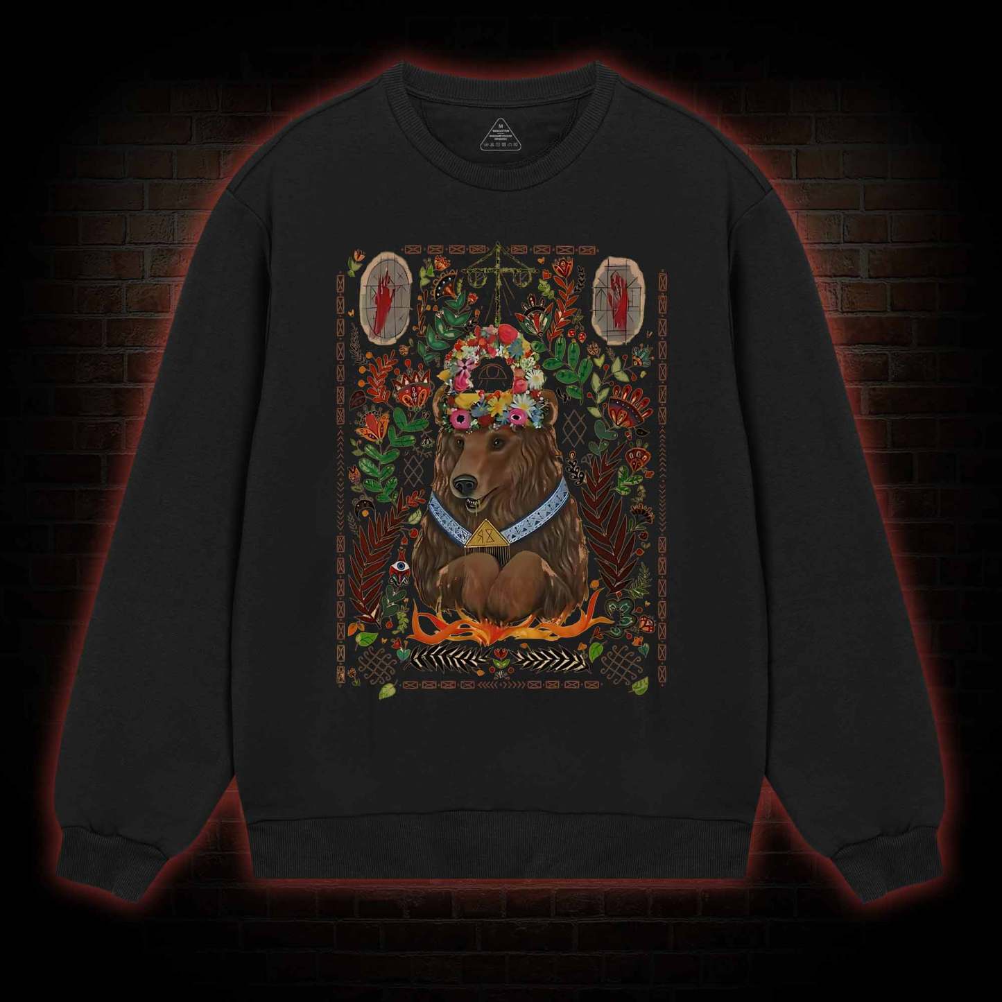 We View Life as a Circle Sweatshirt