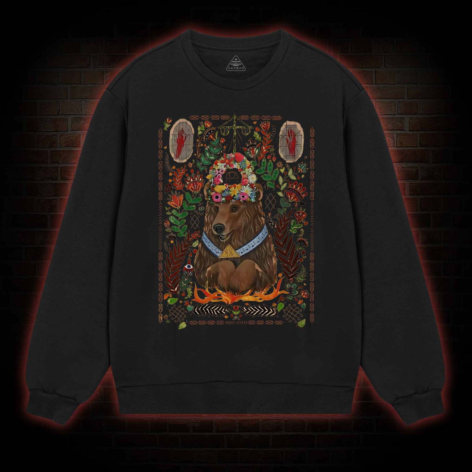 We View Life as a Circle Sweatshirt