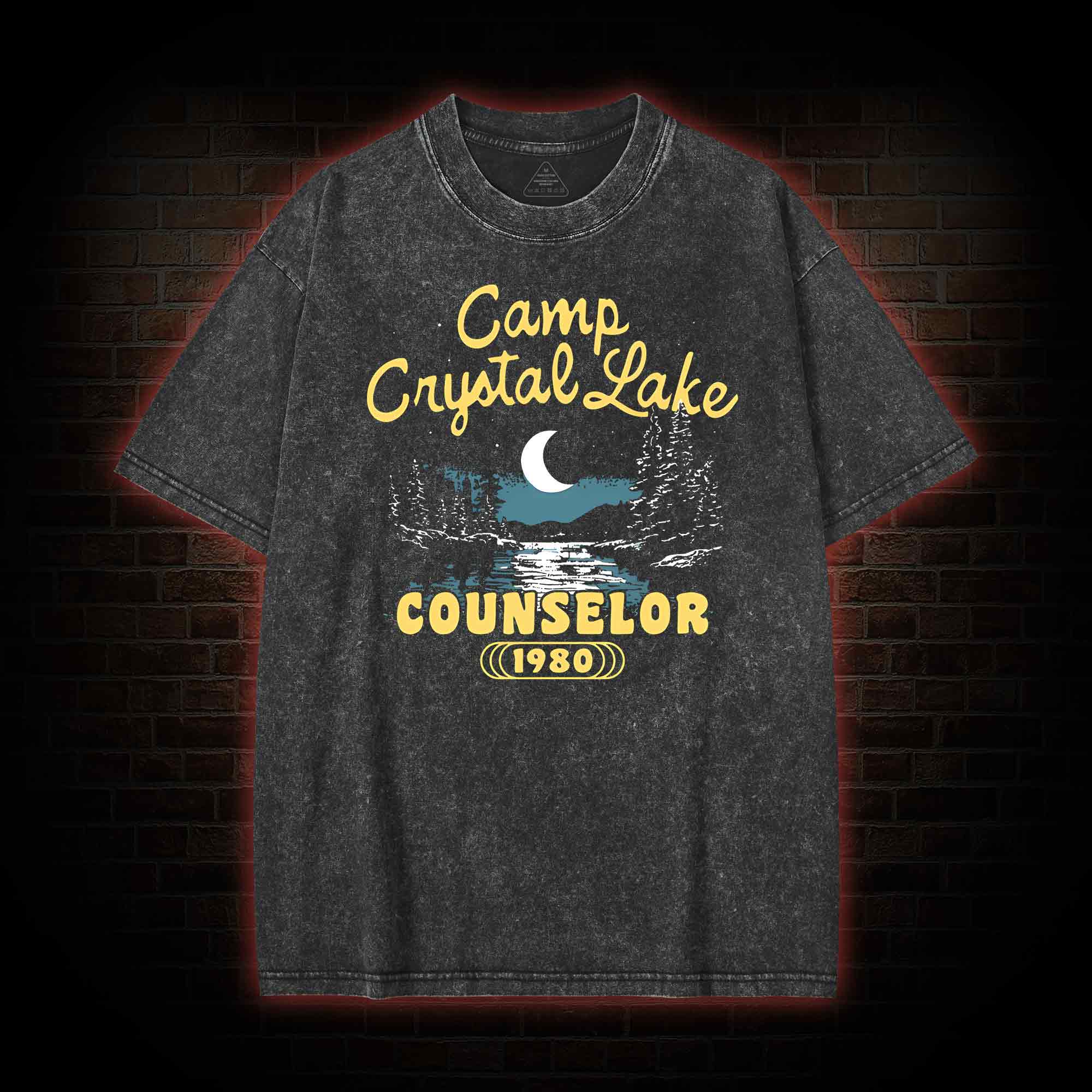 Camp Crystal Lake Counselor Washed T-shirt