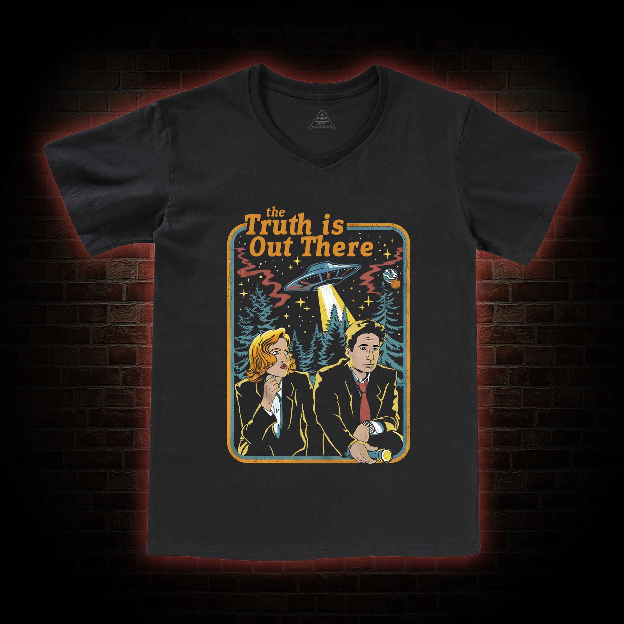 The Truth Is Out There V-Neck Classic T-Shirt