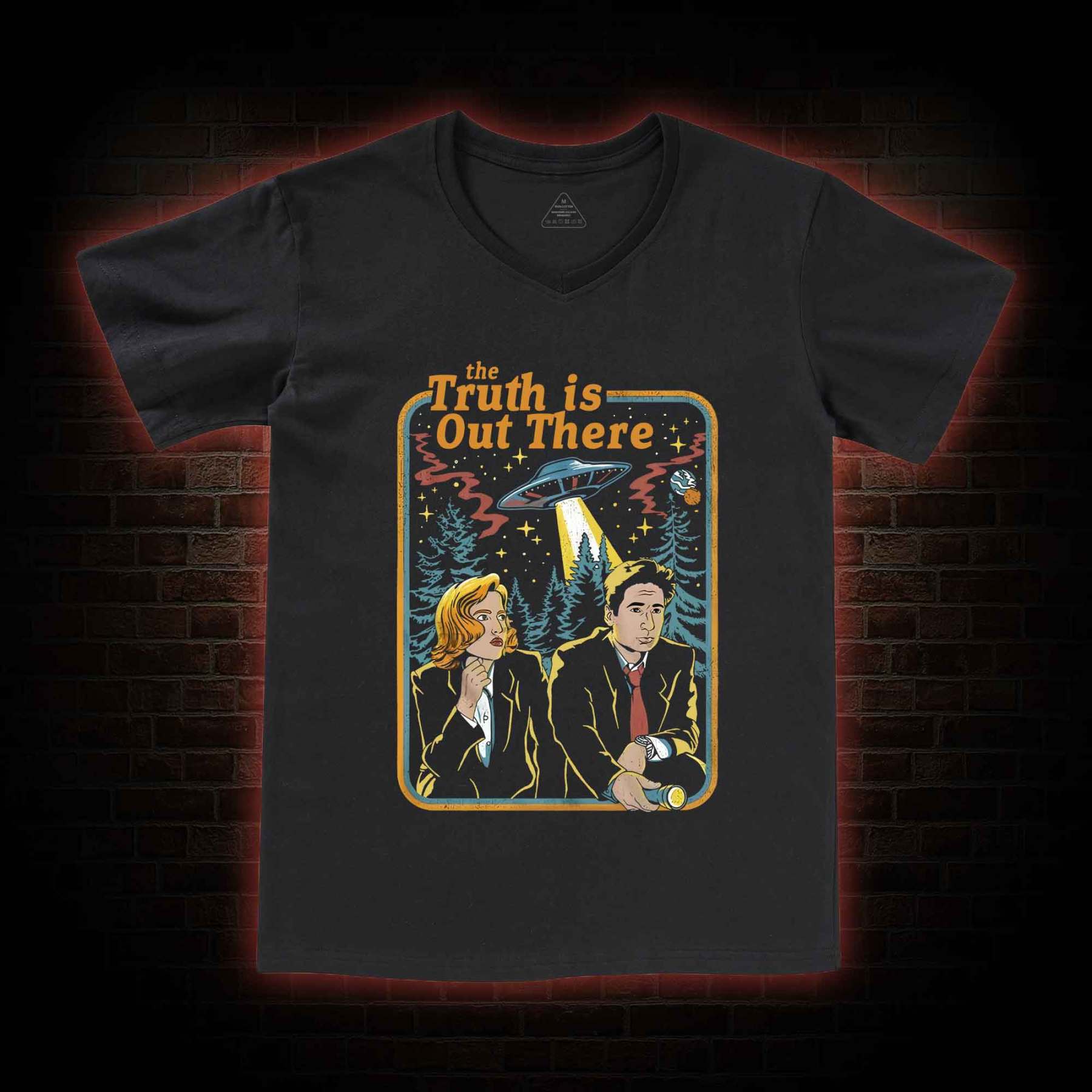 The Truth Is Out There V-Neck Classic T-Shirt