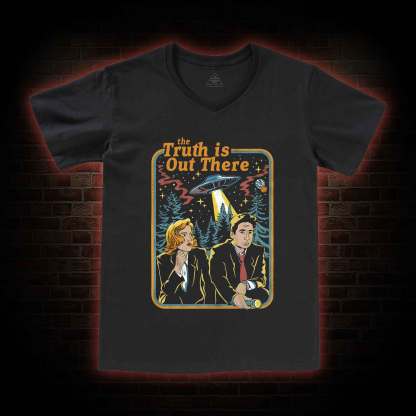 The Truth Is Out There V-Neck Classic T-Shirt
