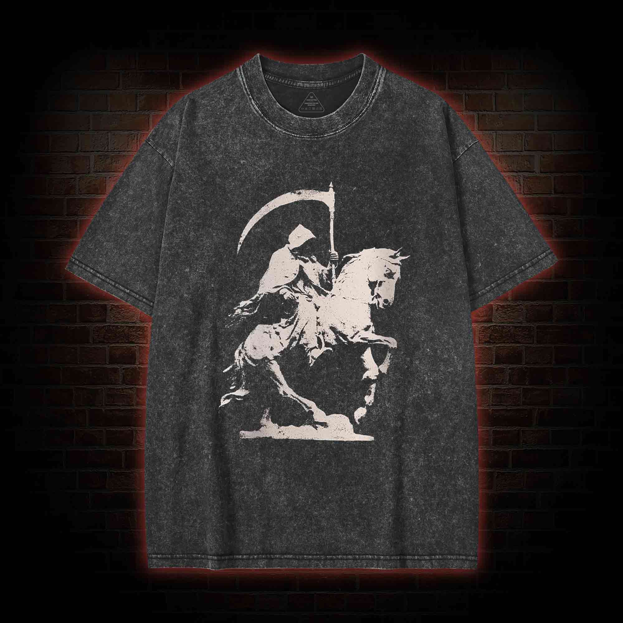 Grim Reaper Vintage Washed T-shirt