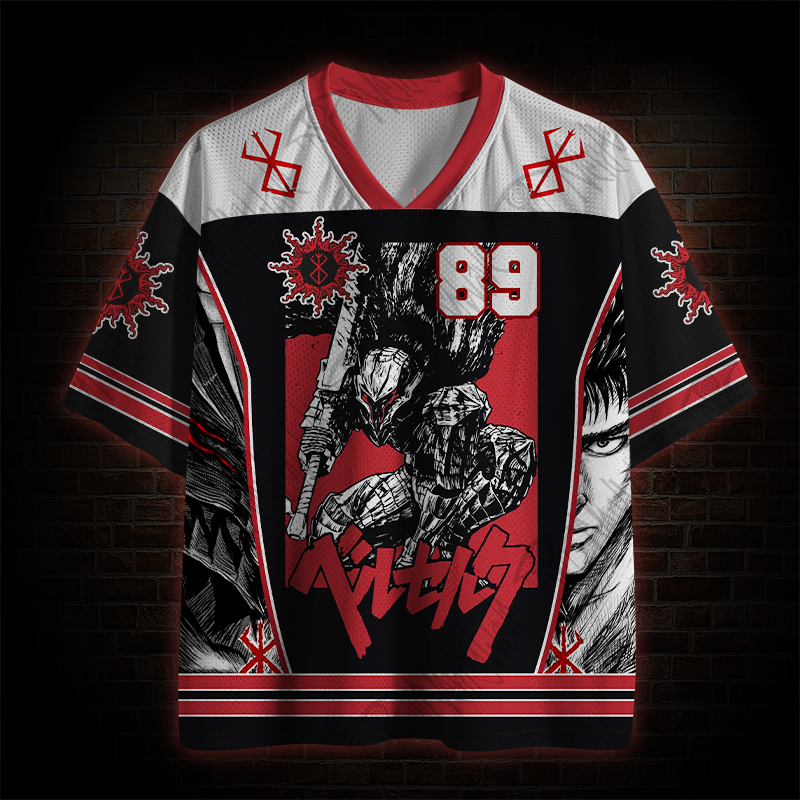 Black Swordsman Mesh Jersey