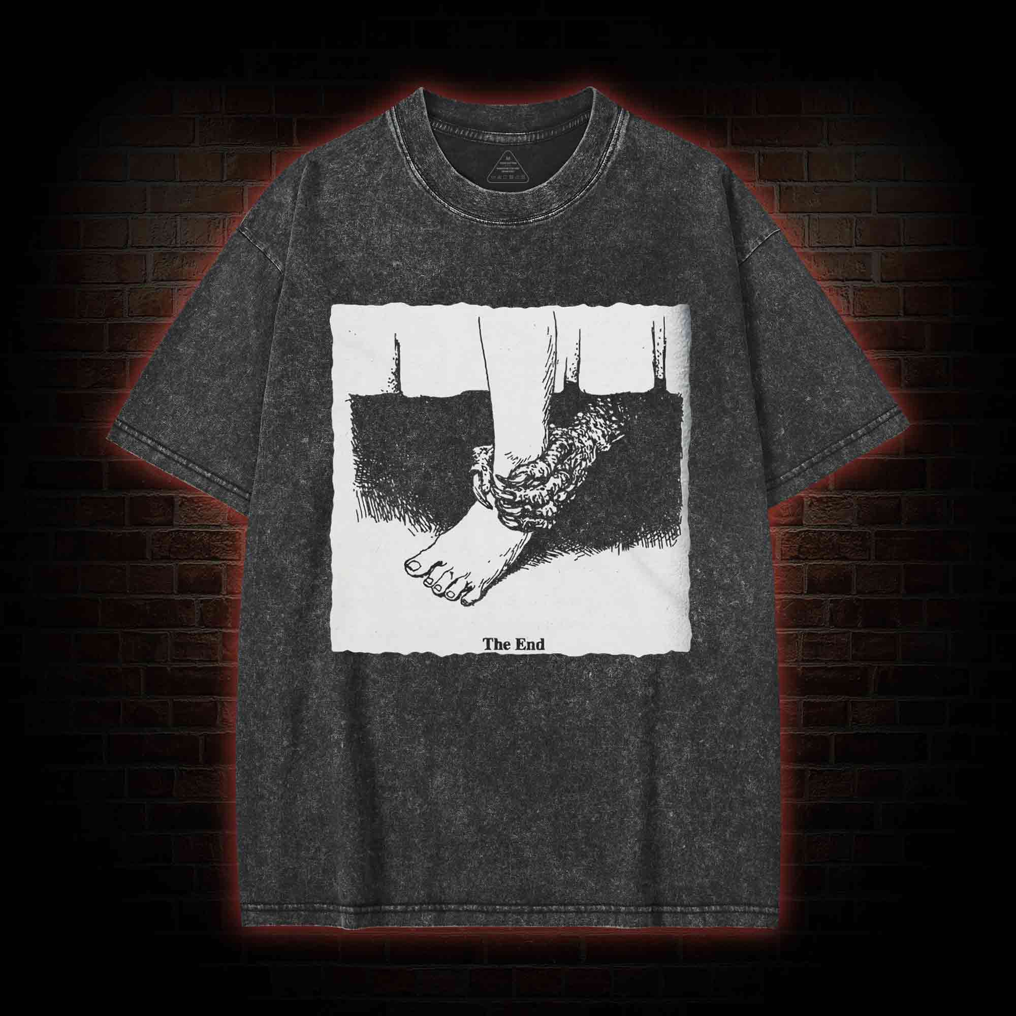 The End Washed T-shirt