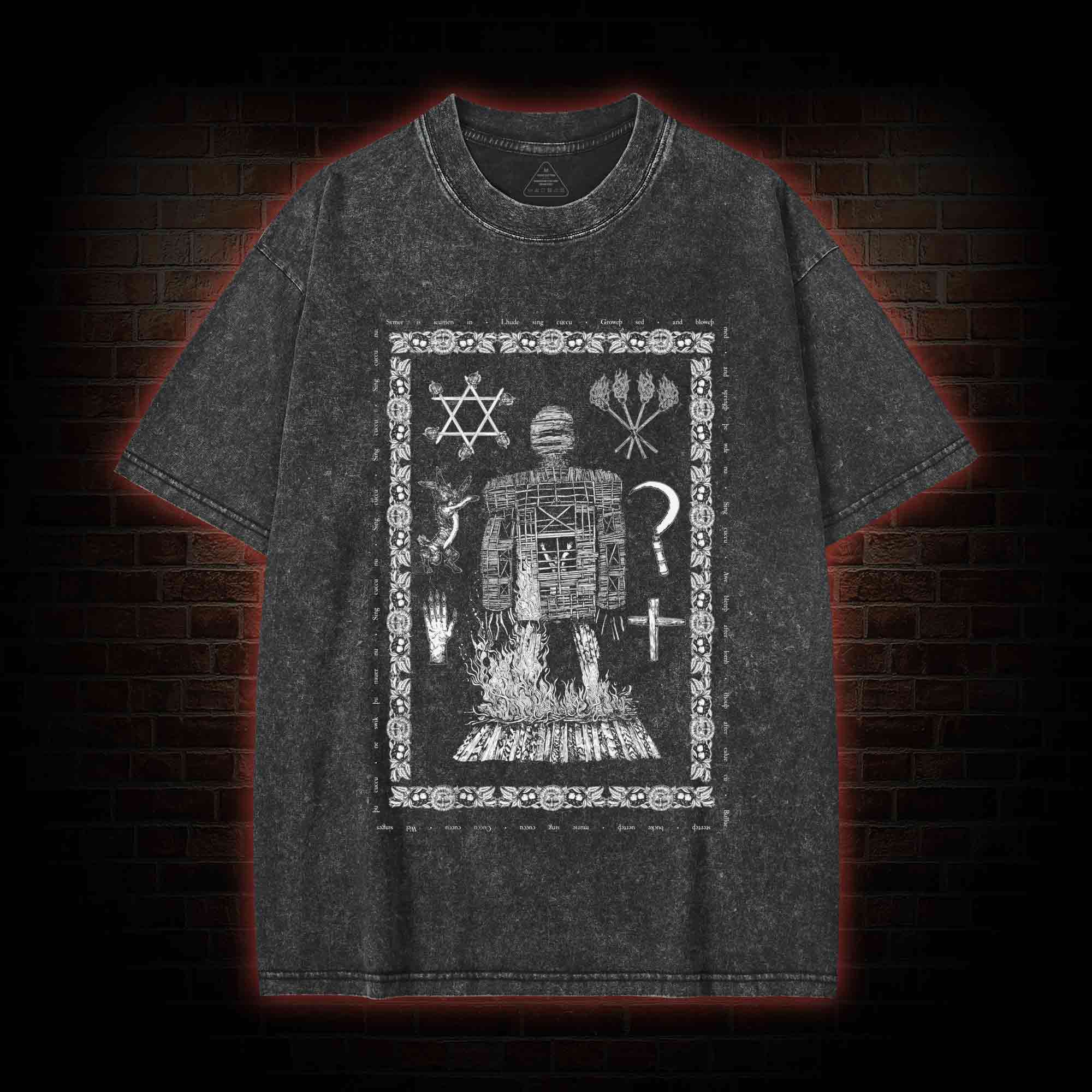 We're a Deeply Religious People Washed T-shirt